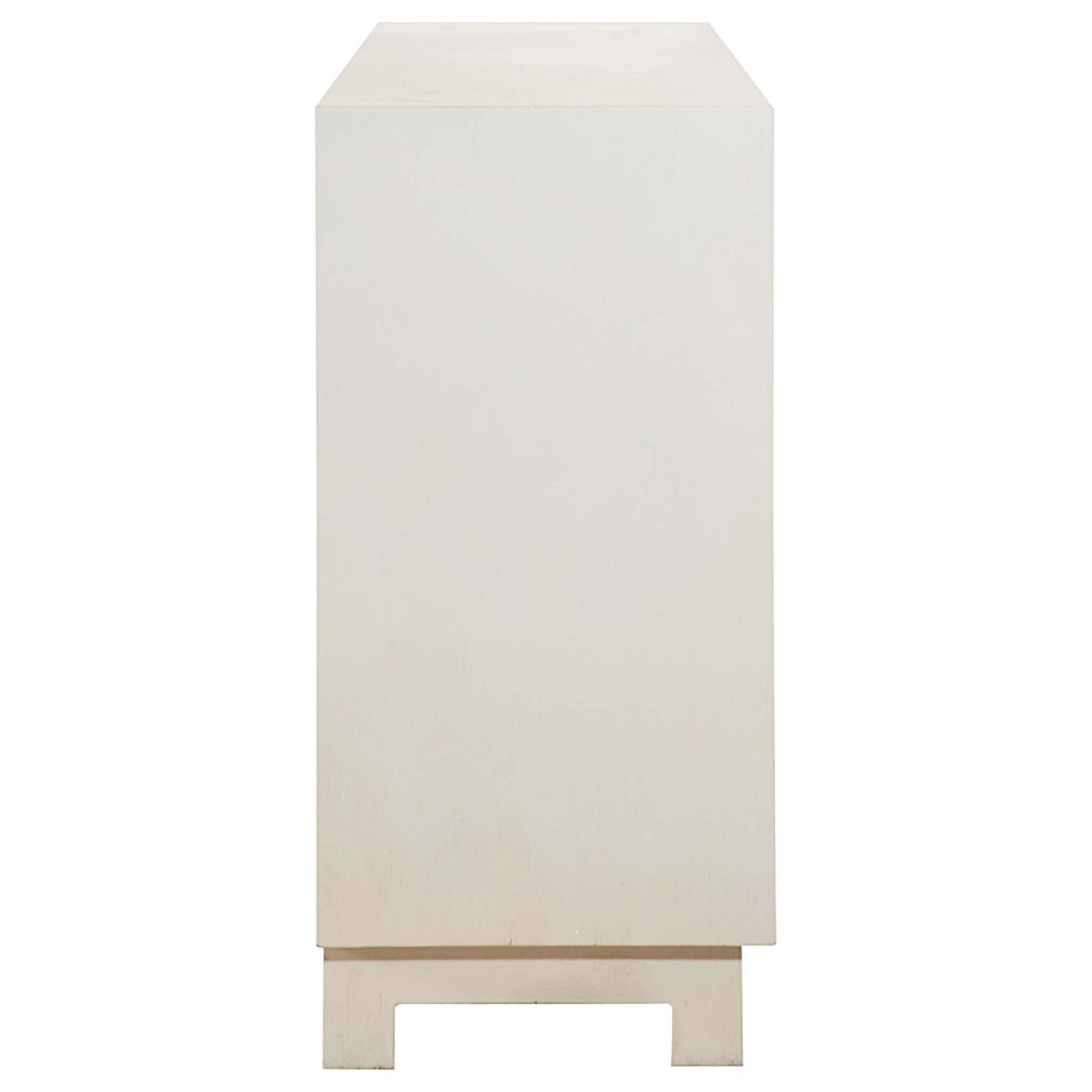Wanda - Rectangular 4 Door Accent Cabinet - White
