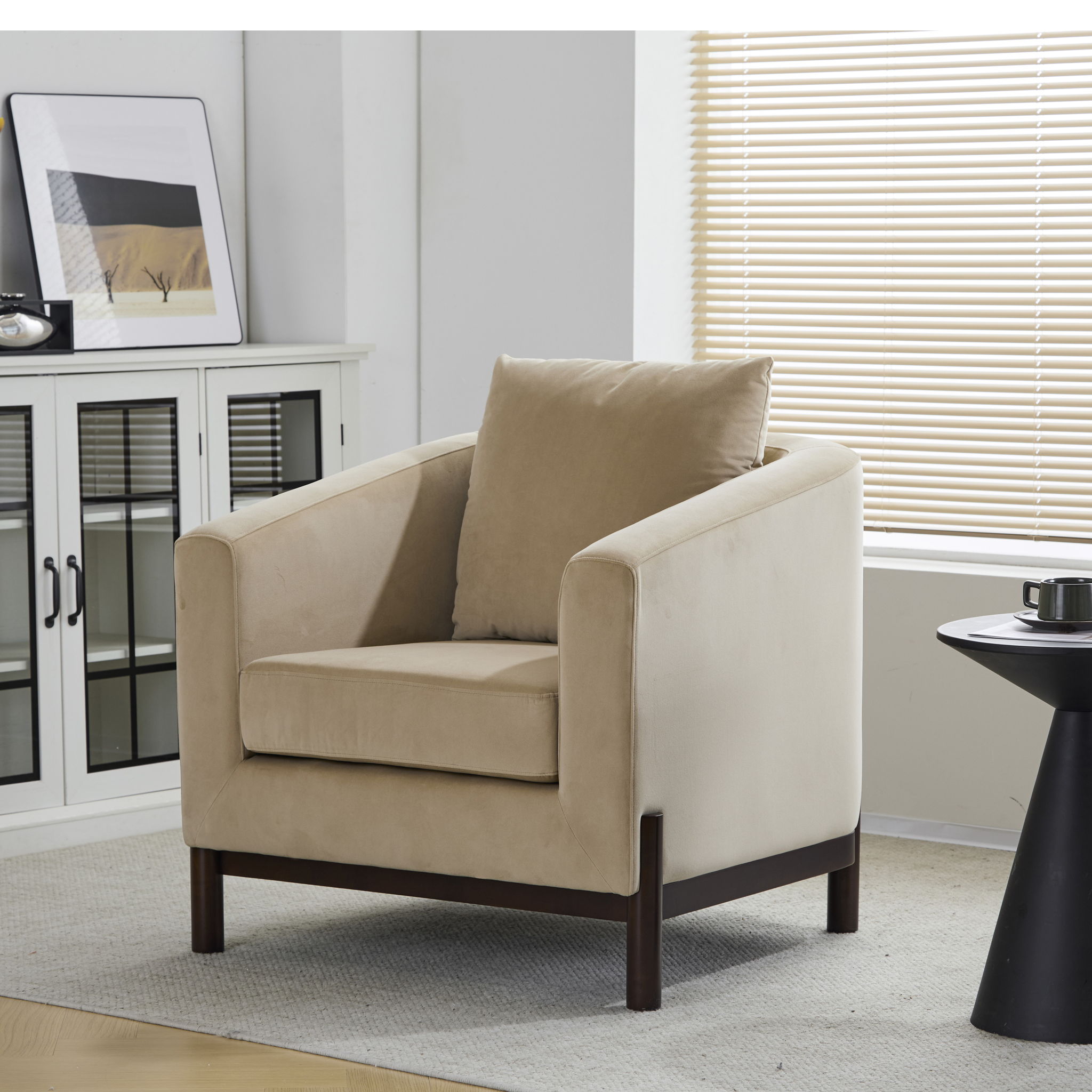 Anurudh - Barrel Club Upholstered Chair