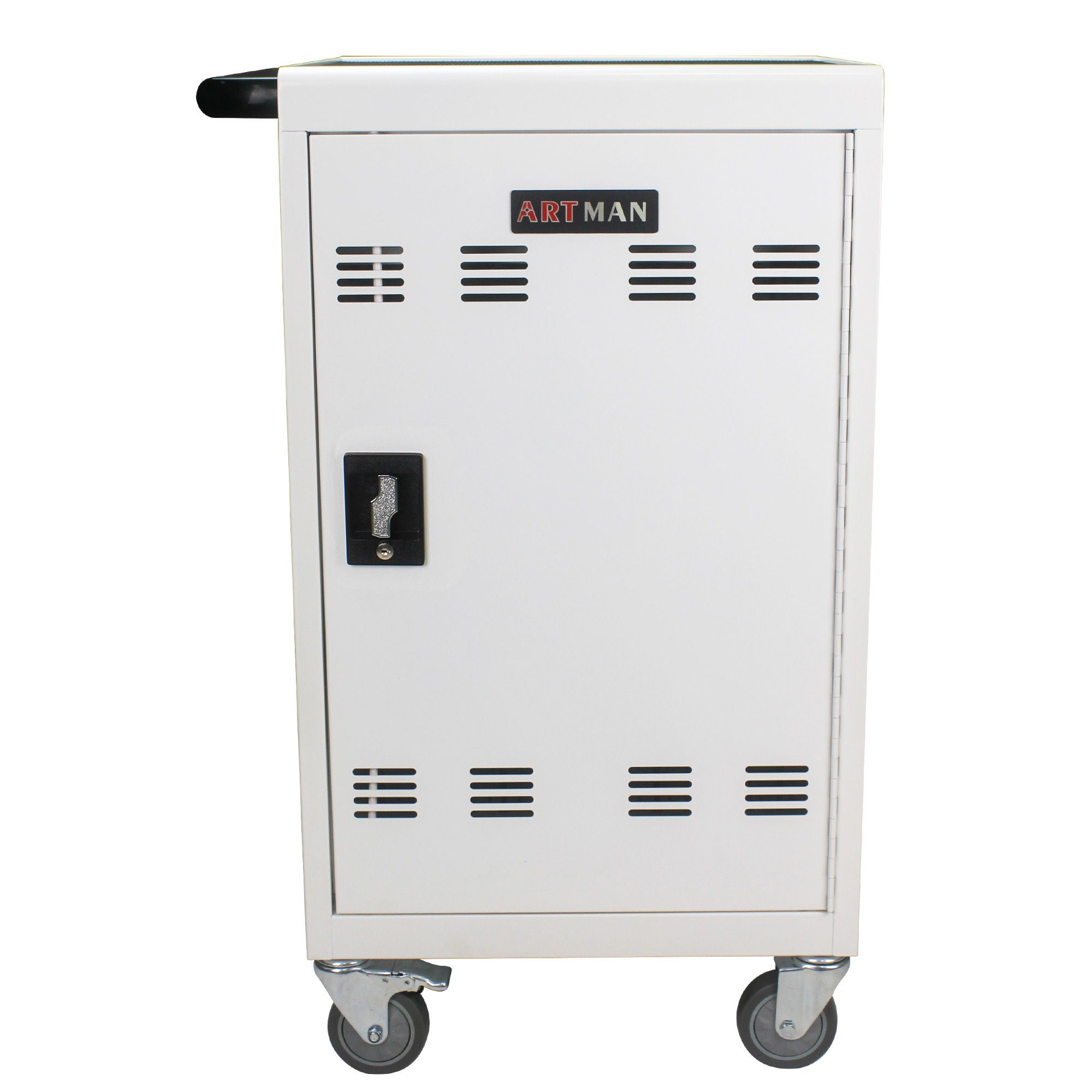 Mobile Charging Cart Station For book, Tablet And Laptop Computer With Power Strip Included