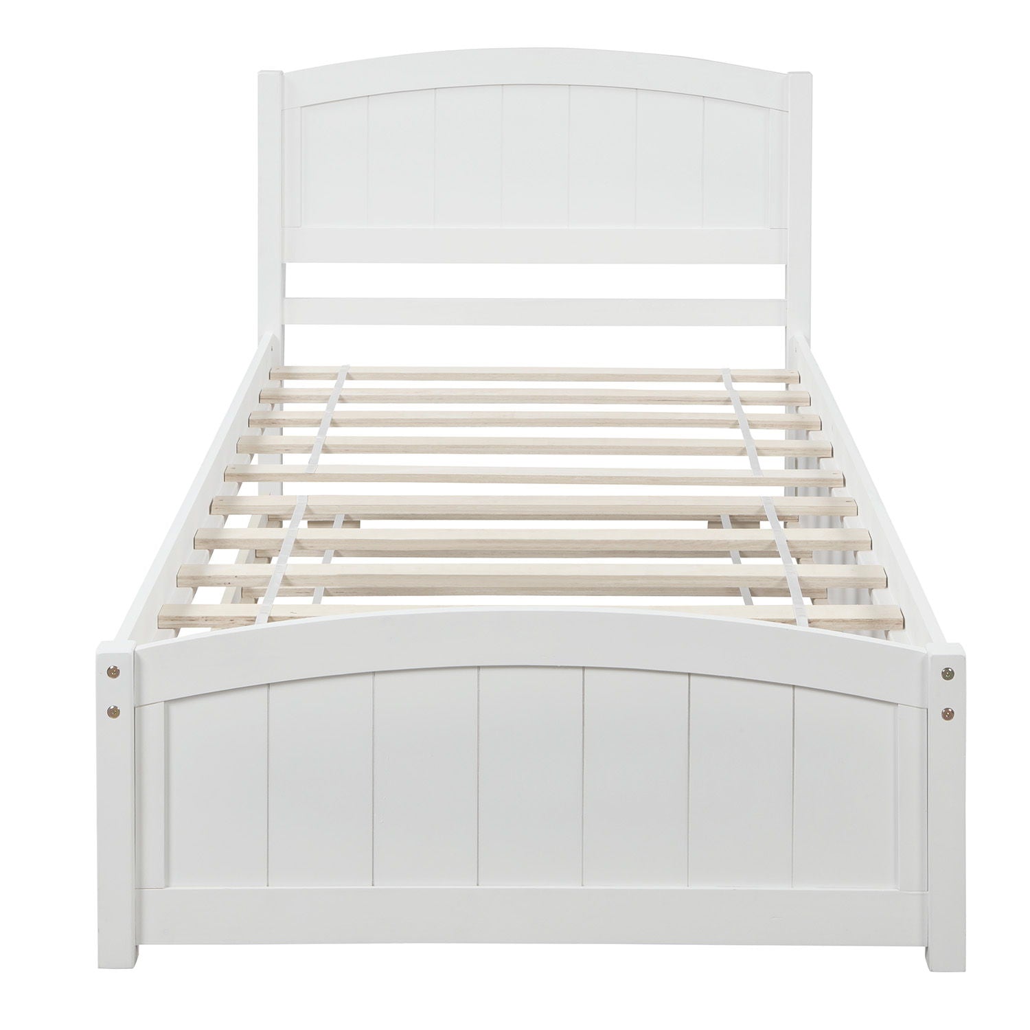 Platform Bed & Headboard, Footboard And Slat Support