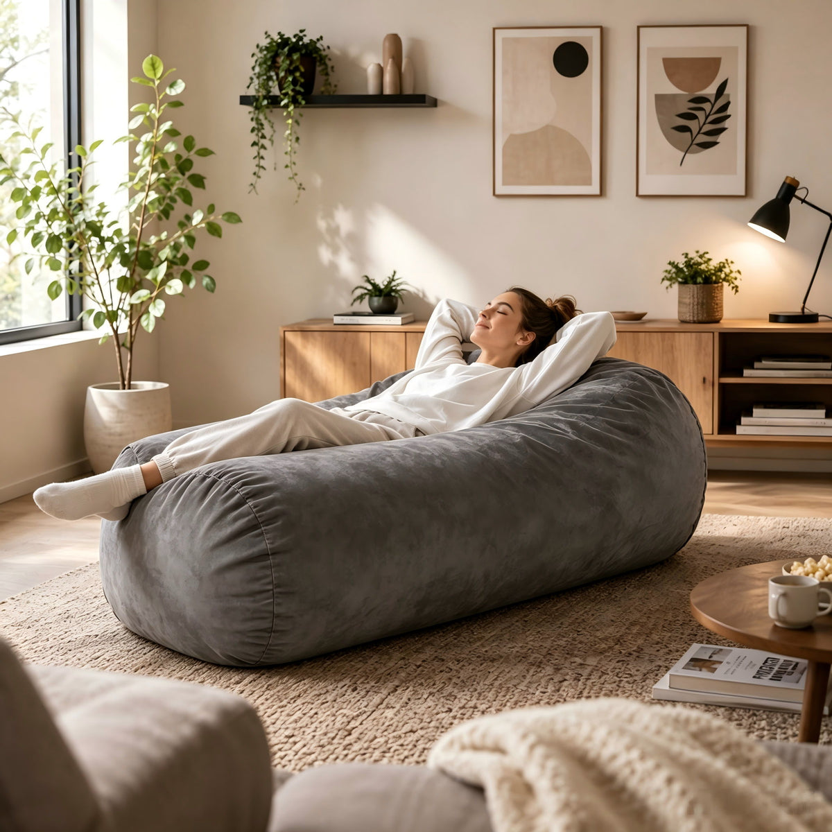Nest - Cylindrical Bean Bag