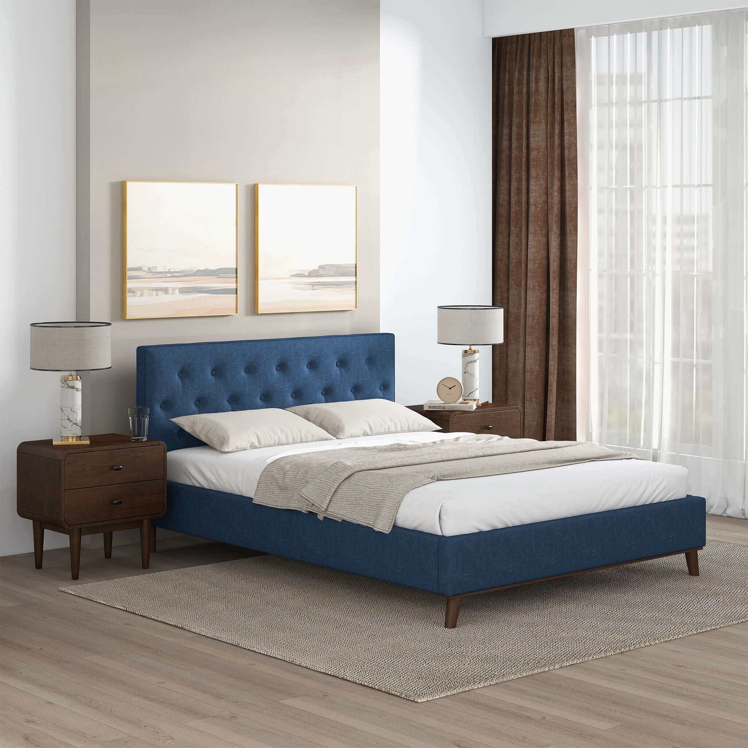 Graceville - Elegant Design Platform Bed