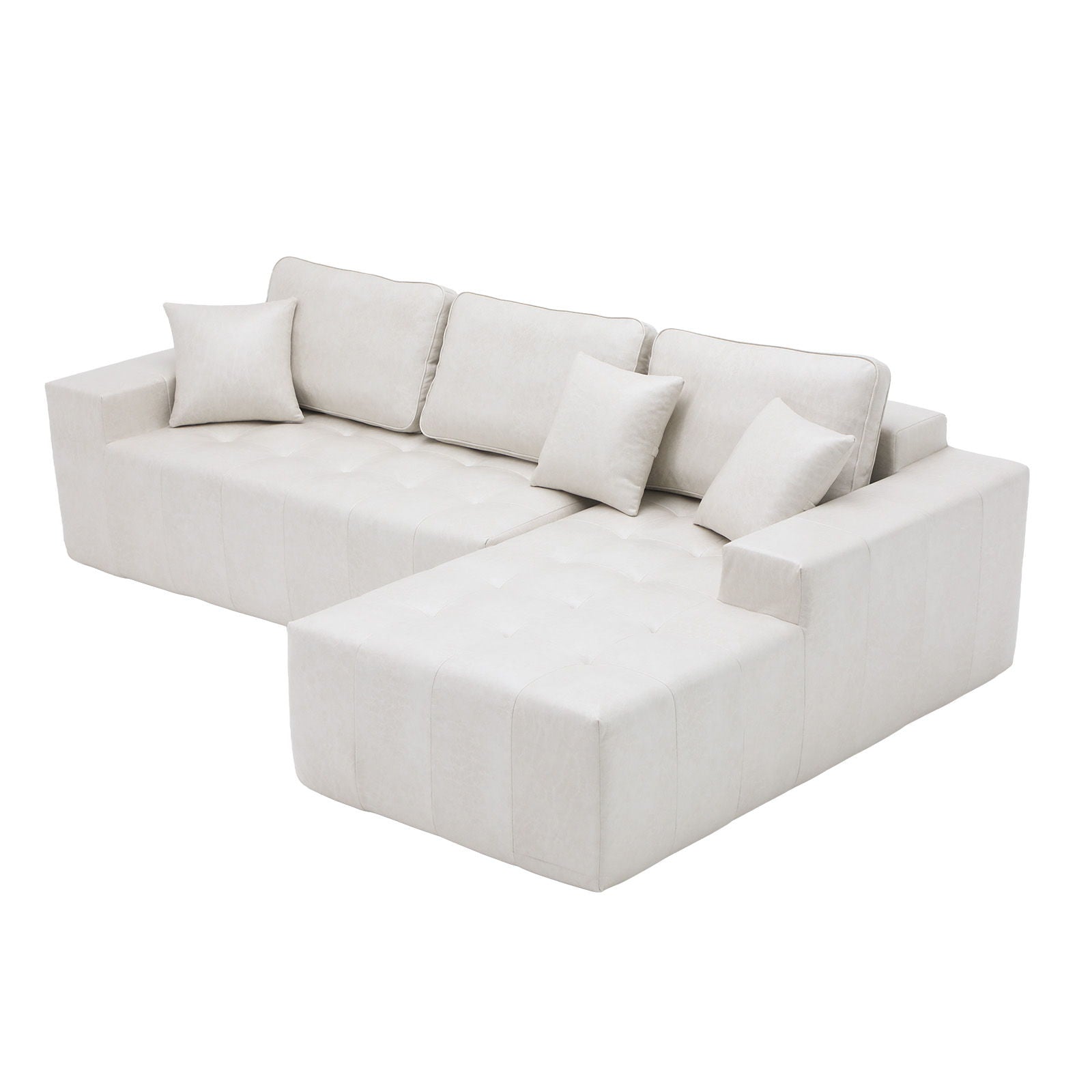 L - Shaped Corner Chaise Sofa Bed