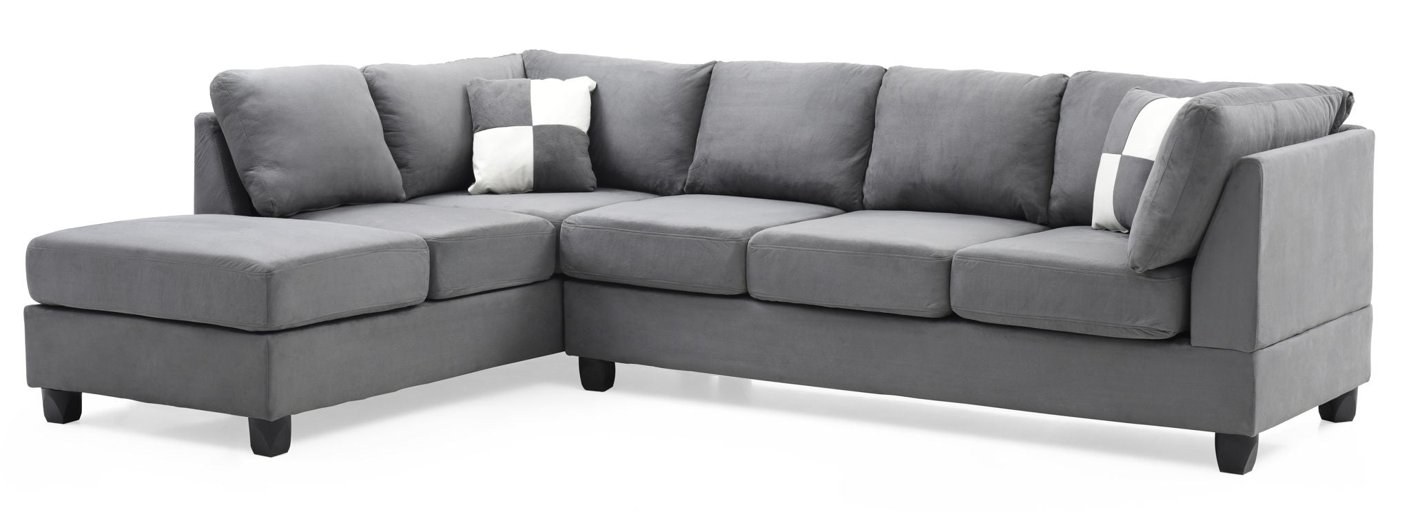 Malone - Versatile Sectional - Gray