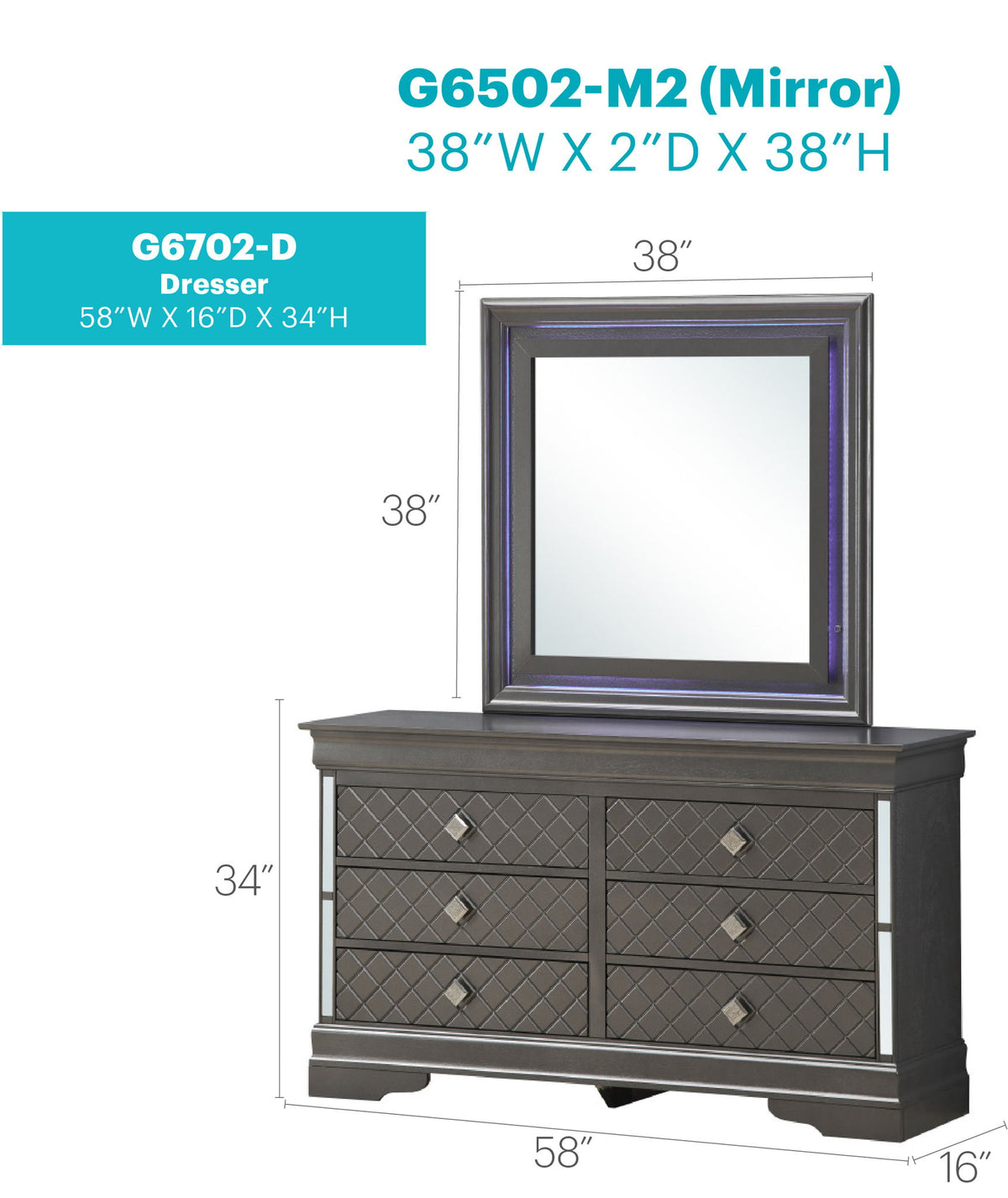 Verona - Dresser