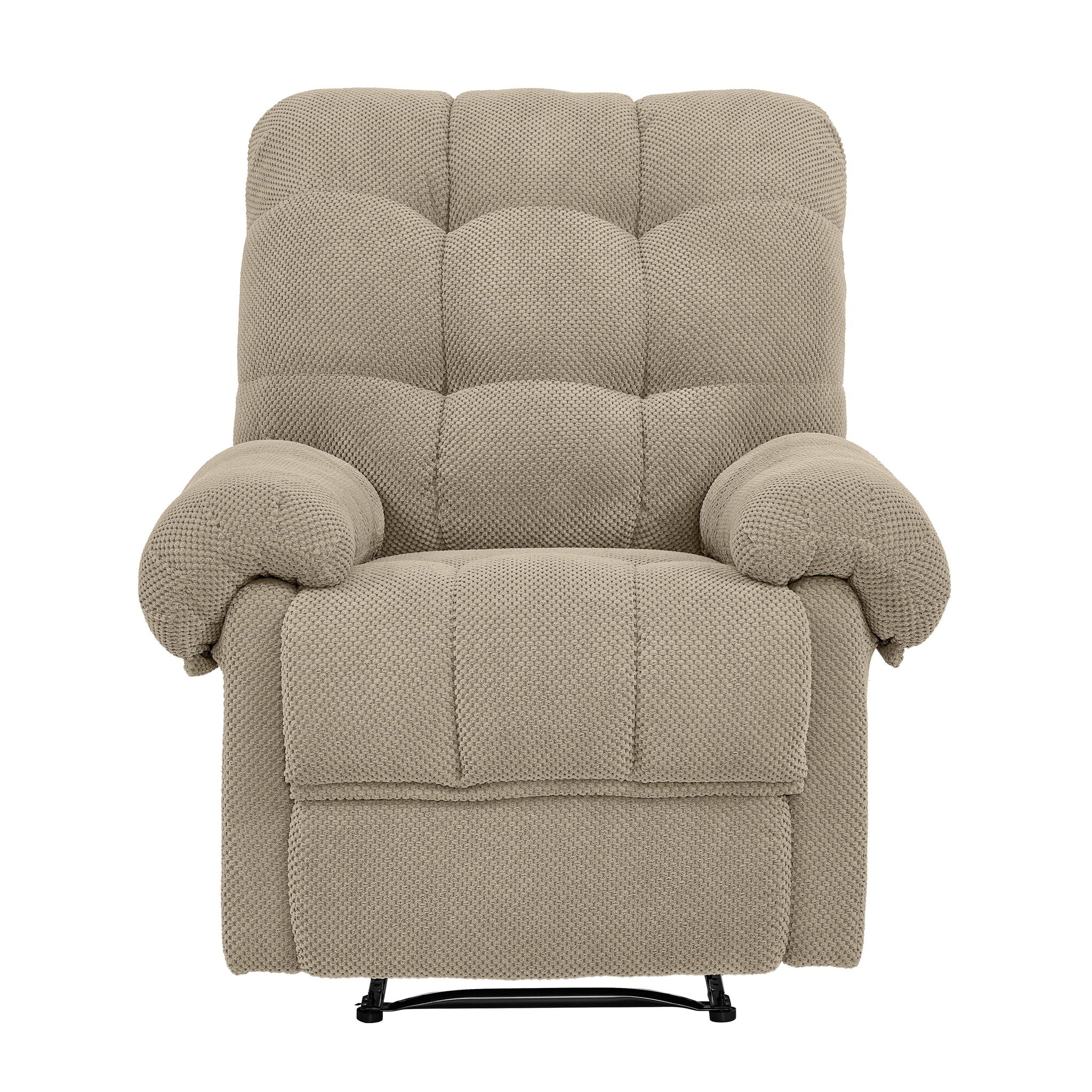 Manual Recliner, Padded Footrest