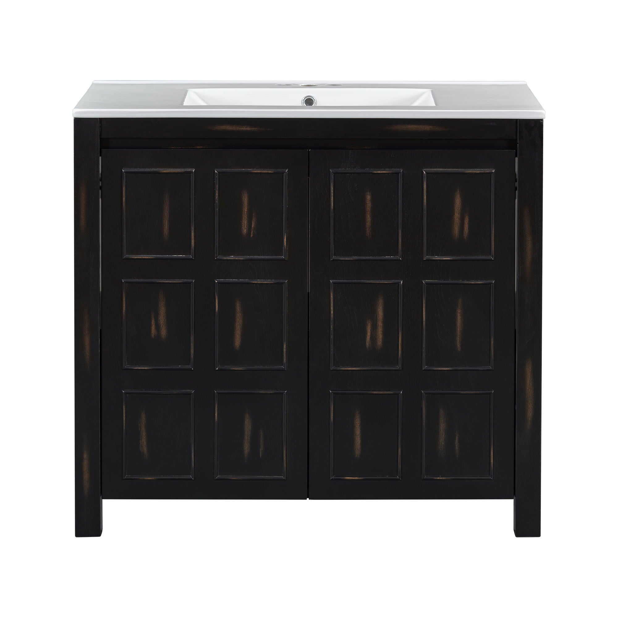 Bathroom Vanity Organizer With Sink, Combo Cabinet Set, Bathroom Storage Cabinet