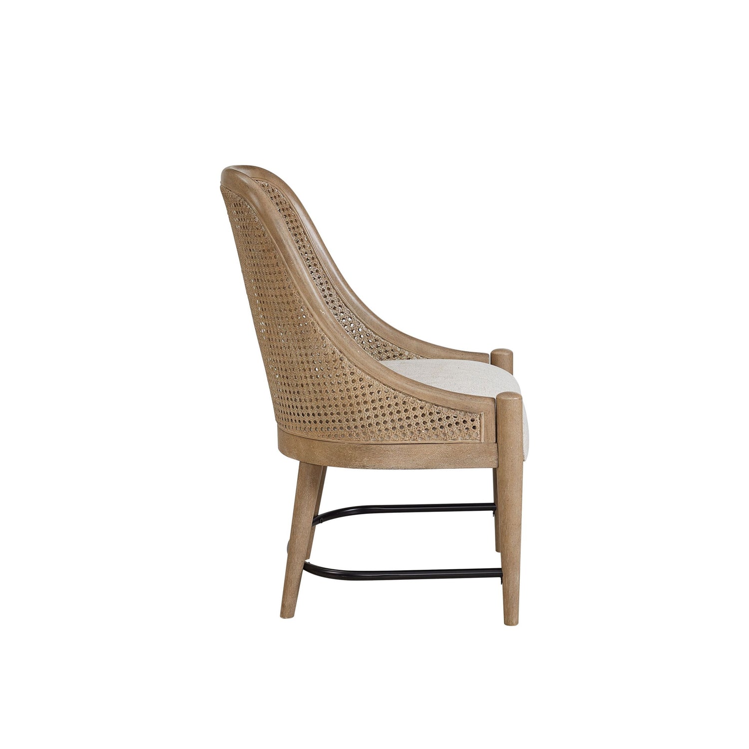 Cane - Backed Host Chair Colored (Set of 2) - Sand