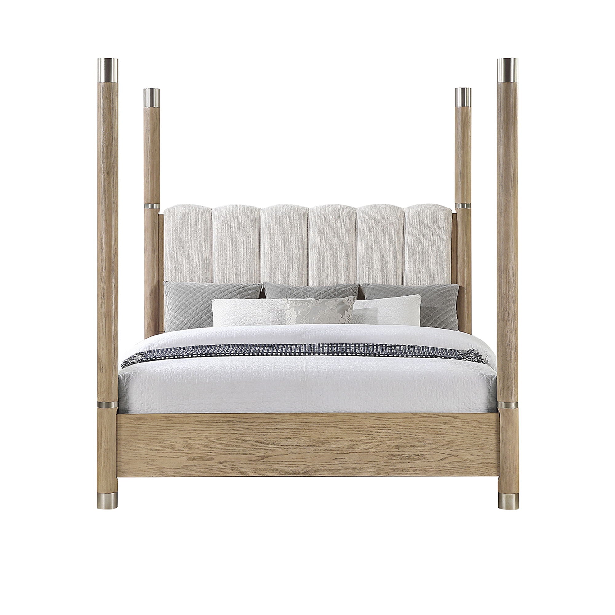 Sarai - Bed With Plush Upholstered Headboard
