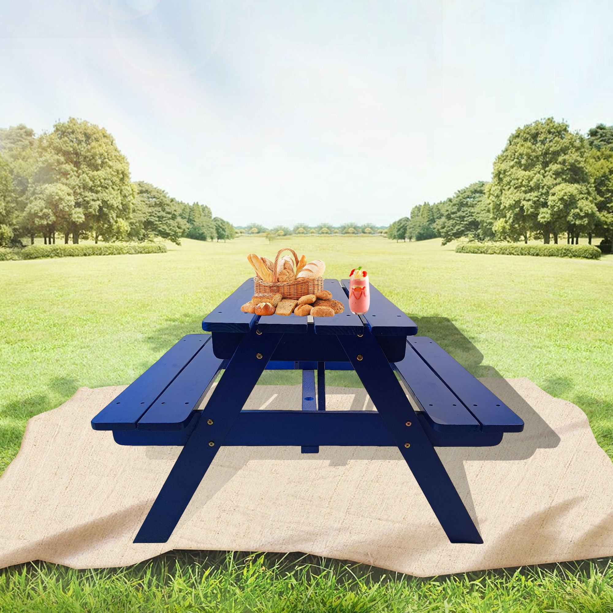 Durable Solid Wood Children&