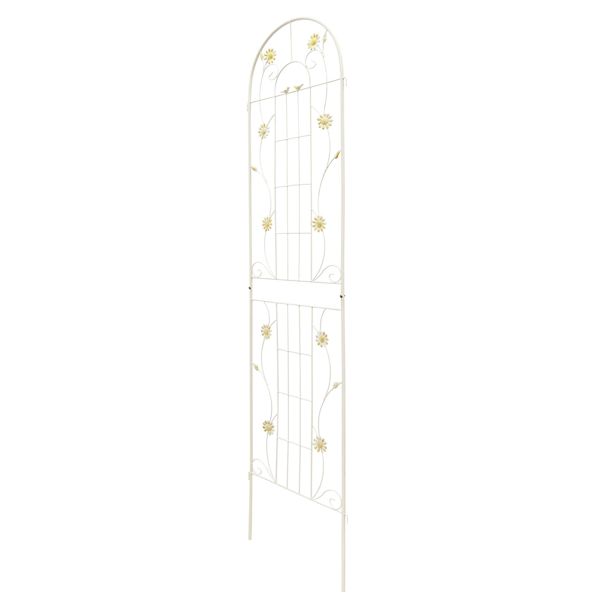 Metal Garden Trellis Rustproof Trellis For Climbing Plant Outdoor Flower Support