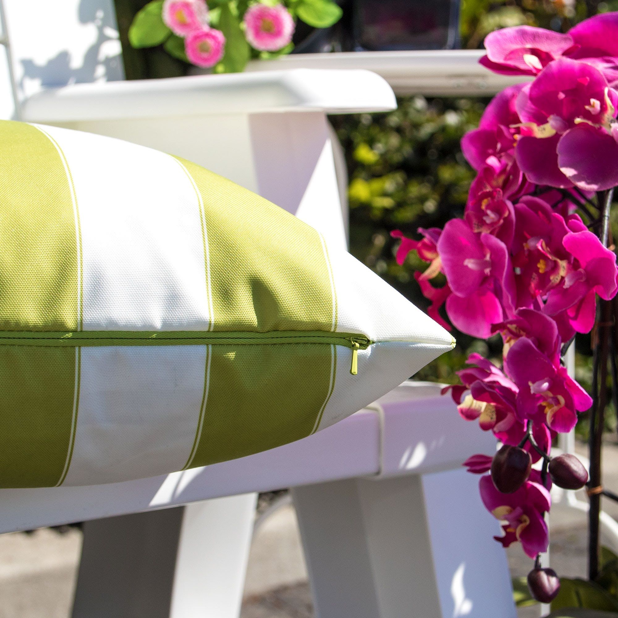 Horizon Stripe Pillow Outdoor & Indoor