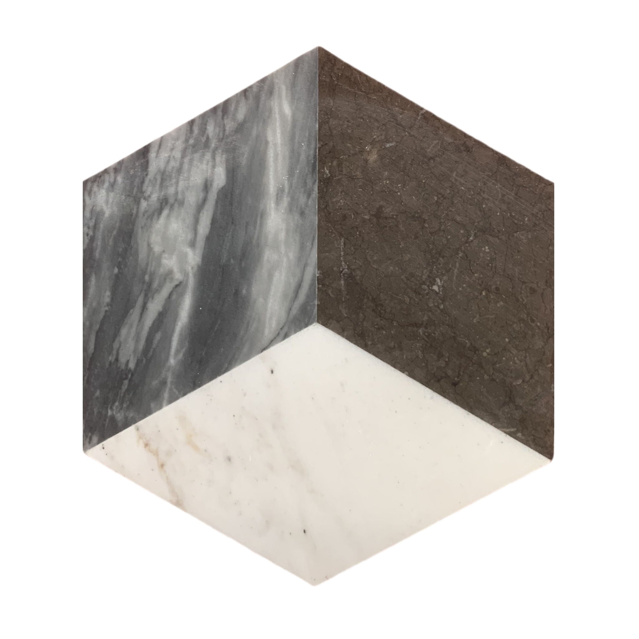 Hexagon Water Tiles For Floor And Wall (Set of 12)