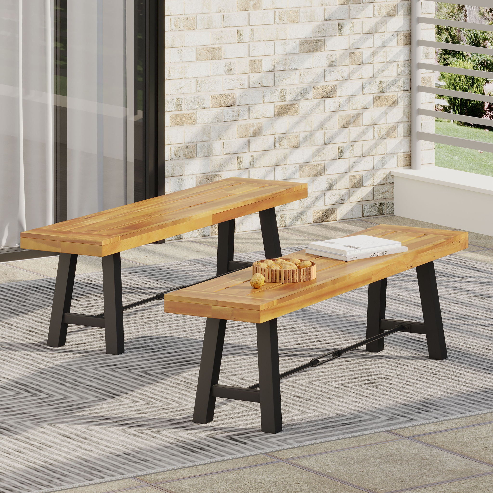 Catriona - Bench - Teak