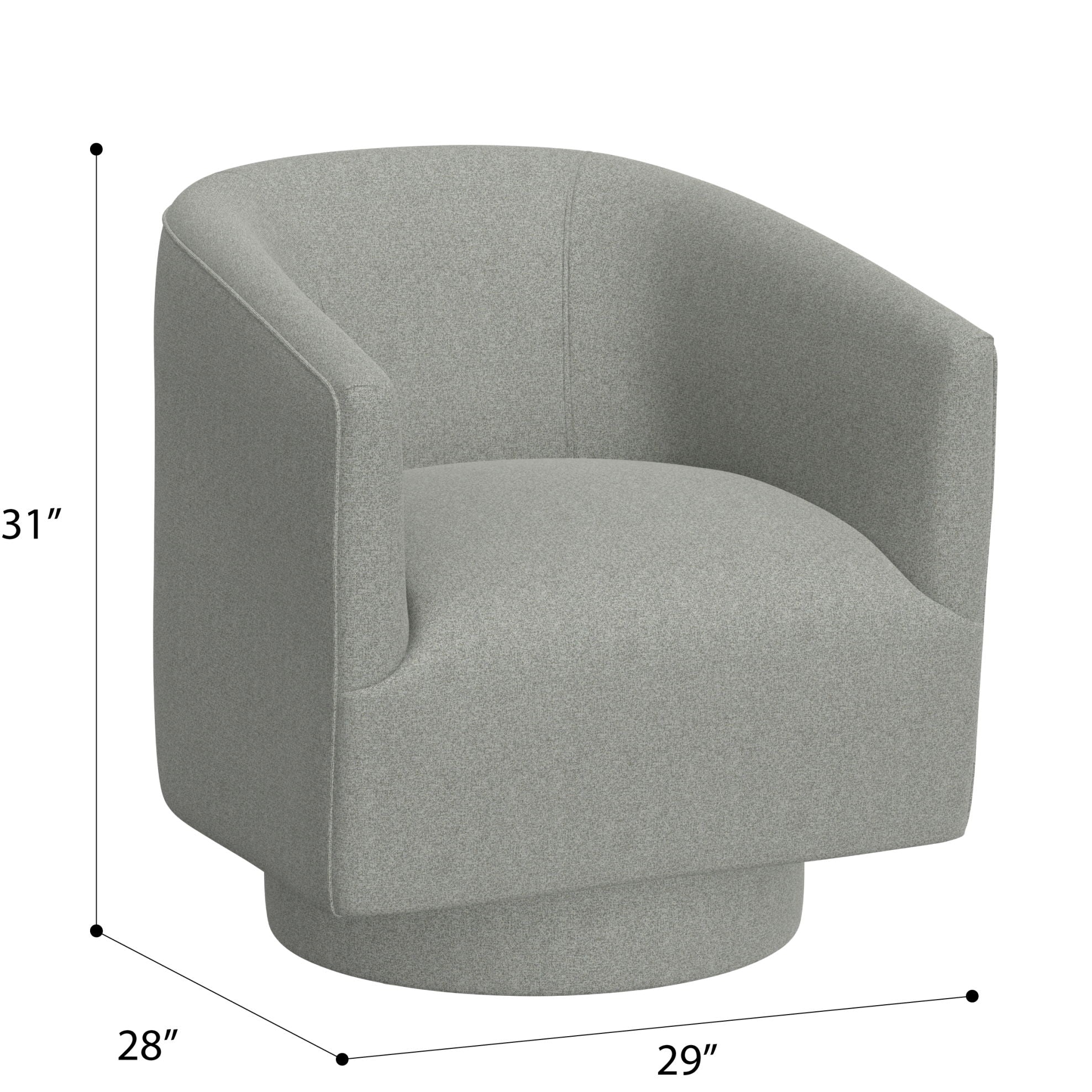 Accent Chair With Swivel Function
