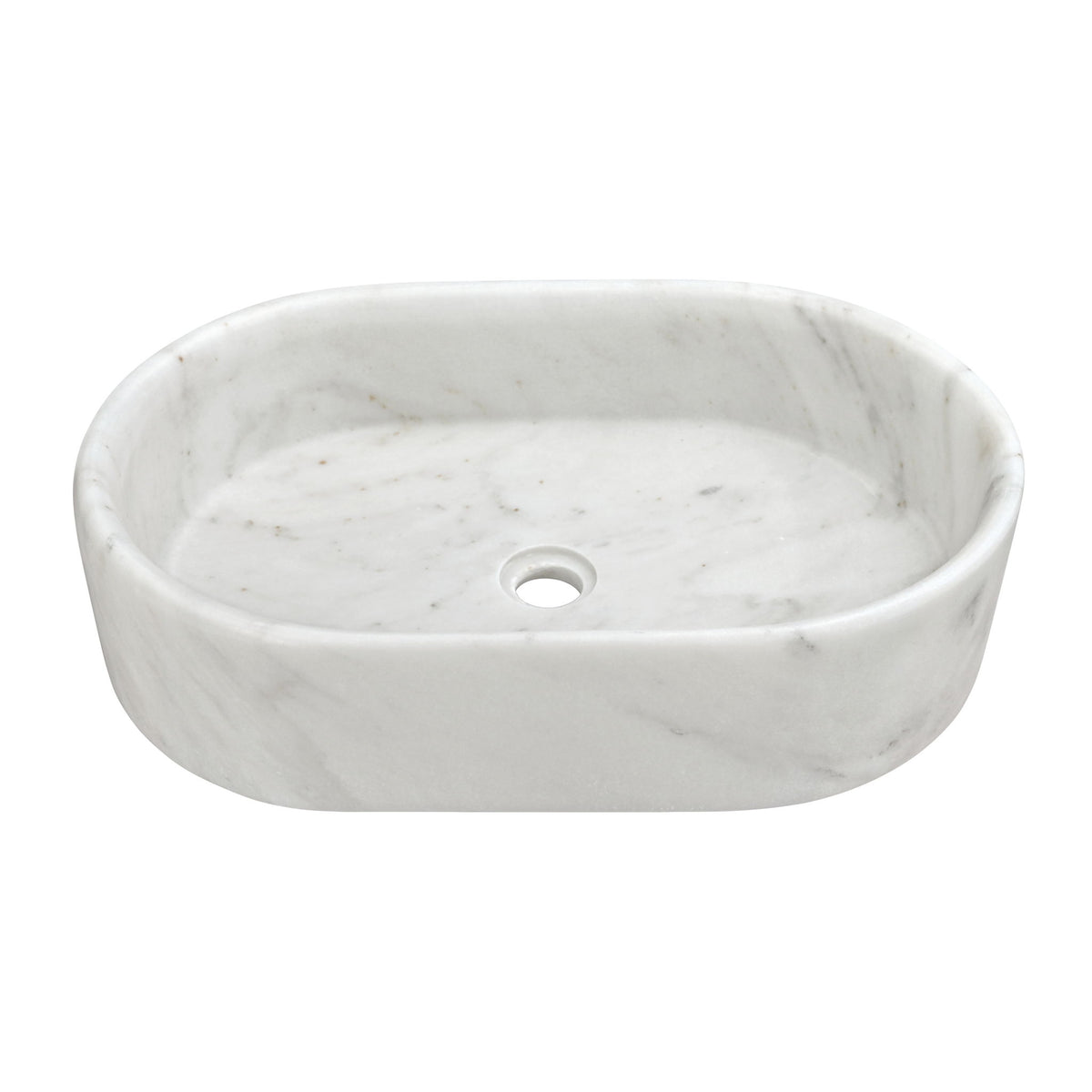 Bathroom Vessel Sink, Semi Polished Surface