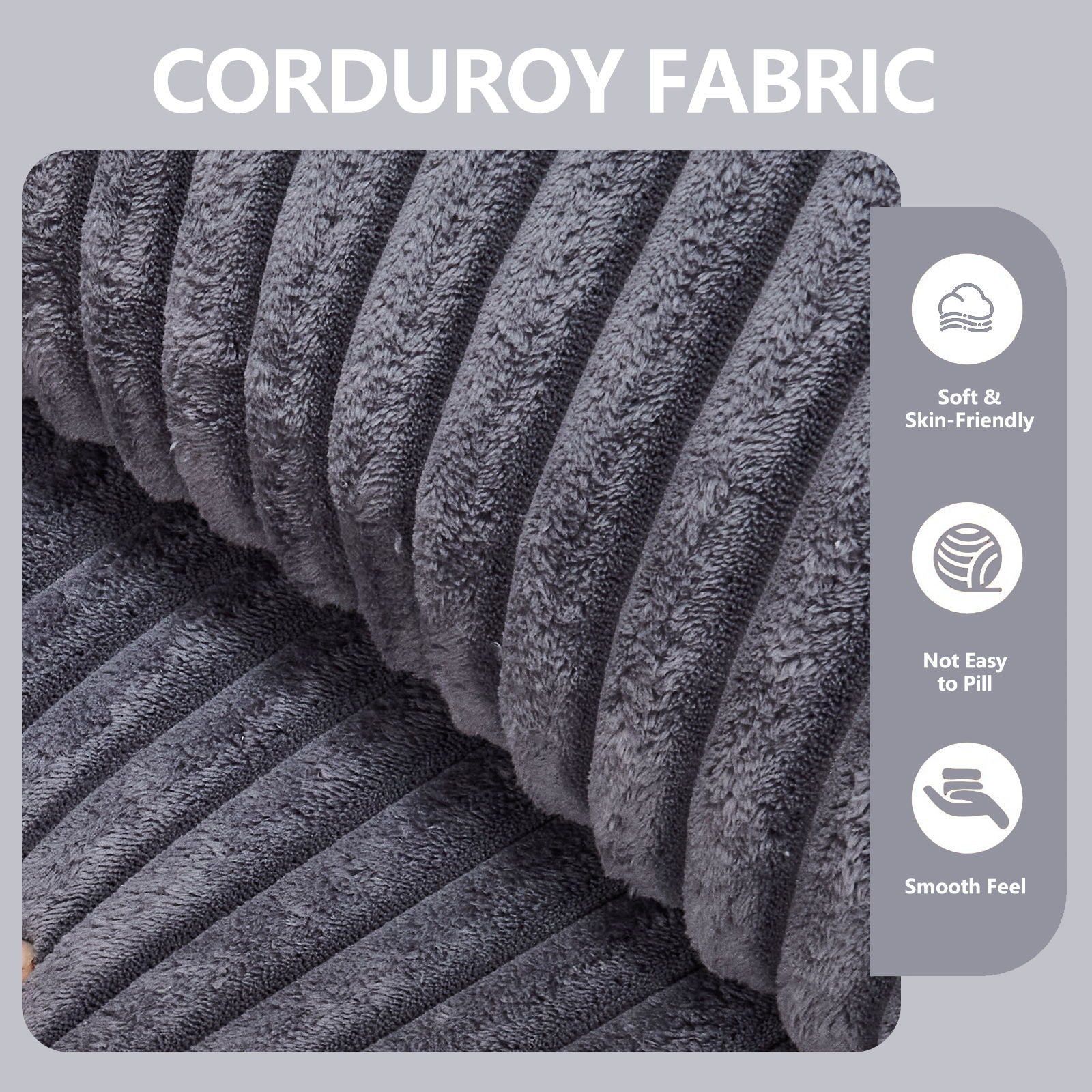 L - Shape Modern Minimalist Modular Sectional Sofa, Upholstered Cloud Couch With Deep Seats