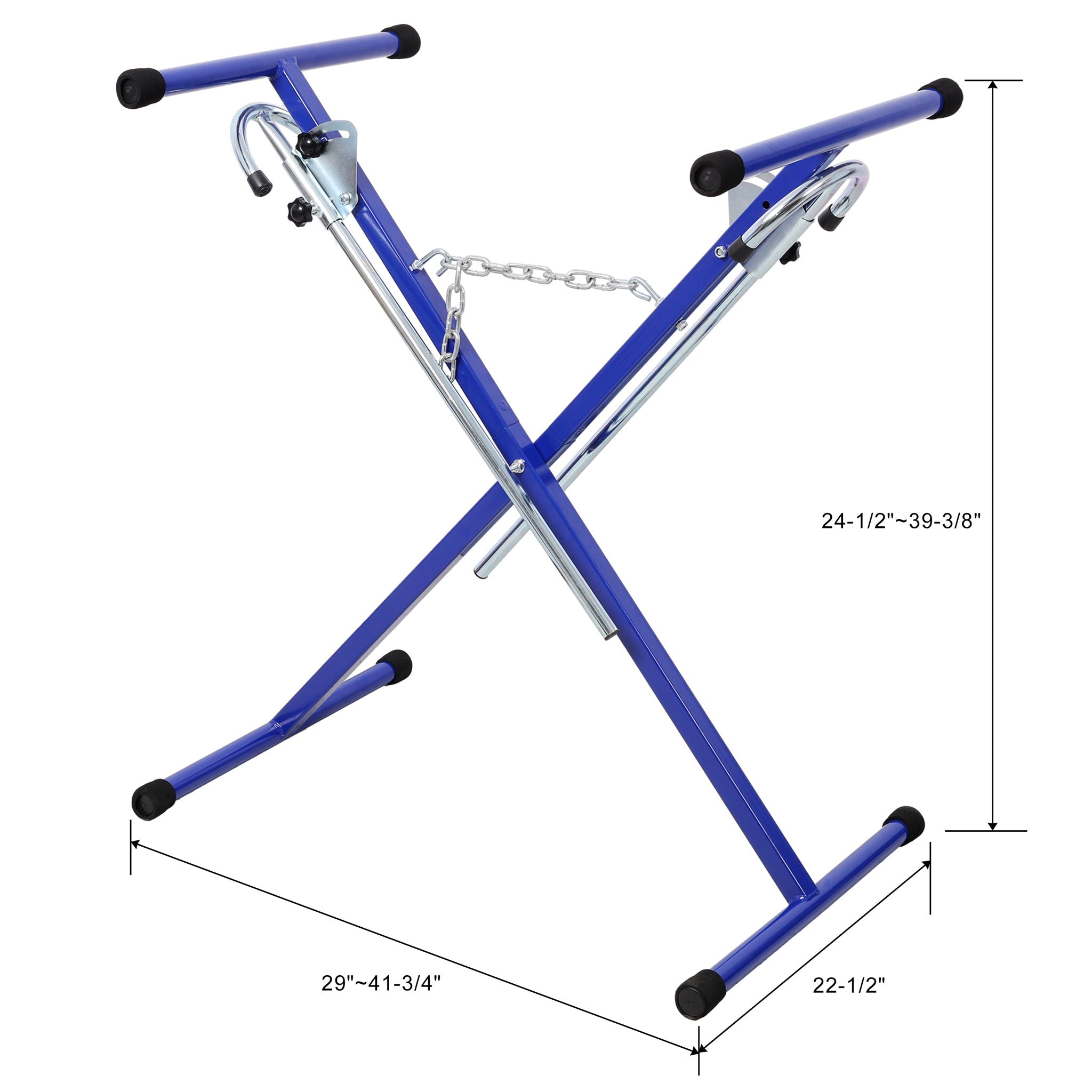 Folding Bumper Stand Lightweight Panel Stand - Blue