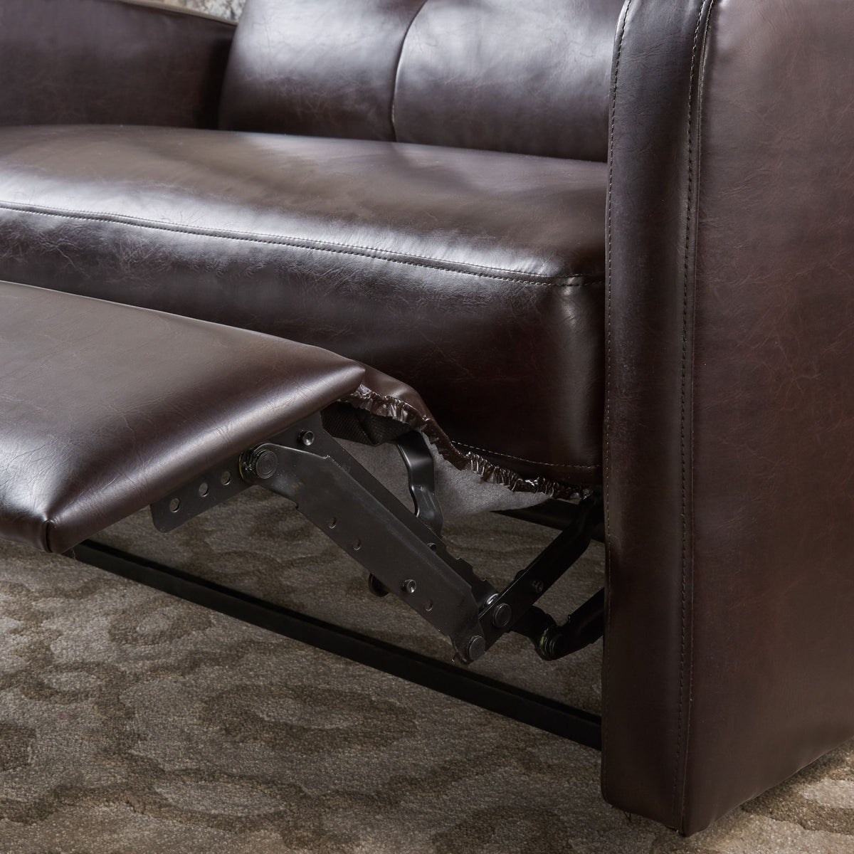 Alma - Contemporary Upholstered Loveseat Recliner