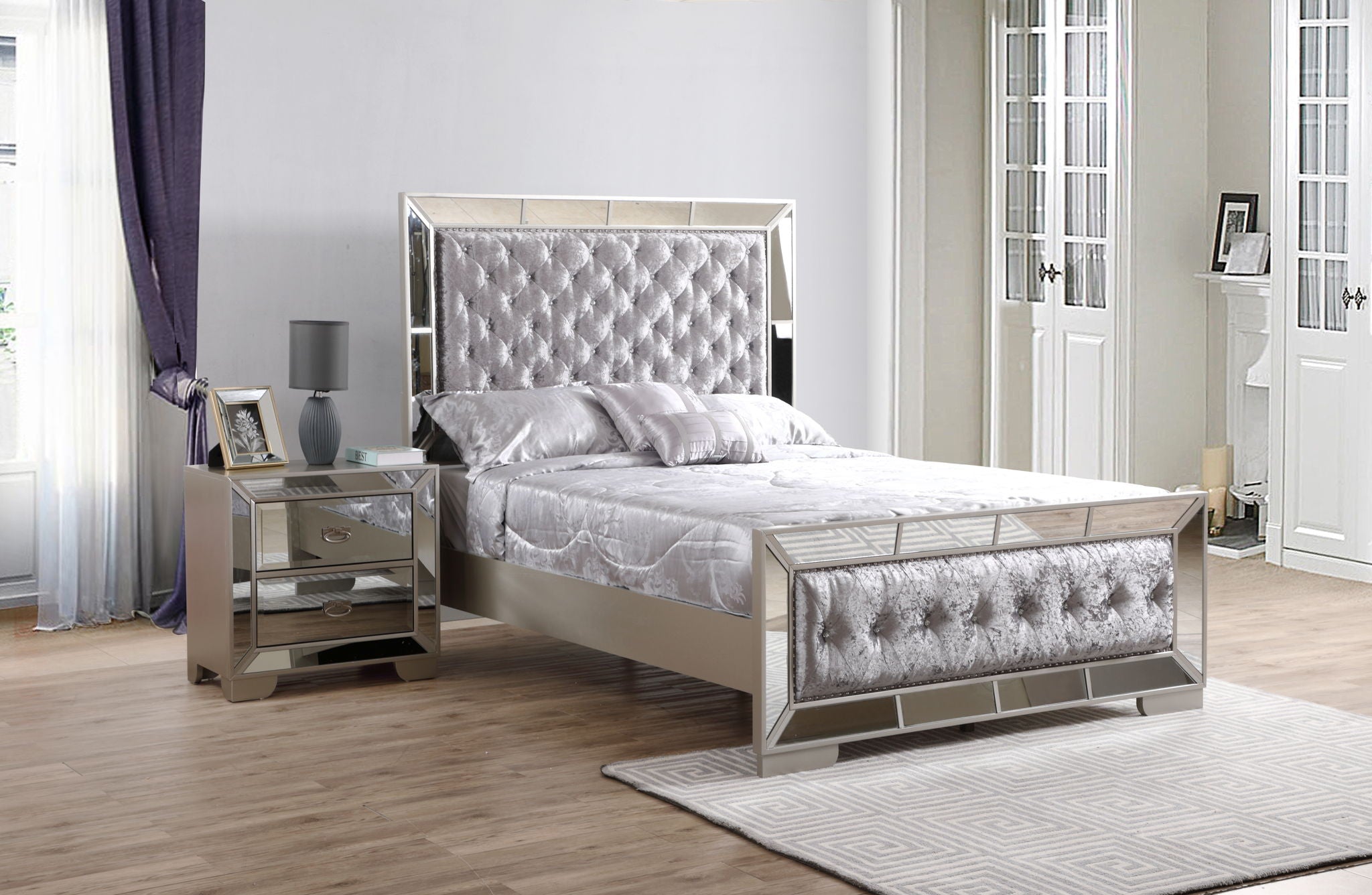 Stylish Contemporary Bed With Minimalist Design