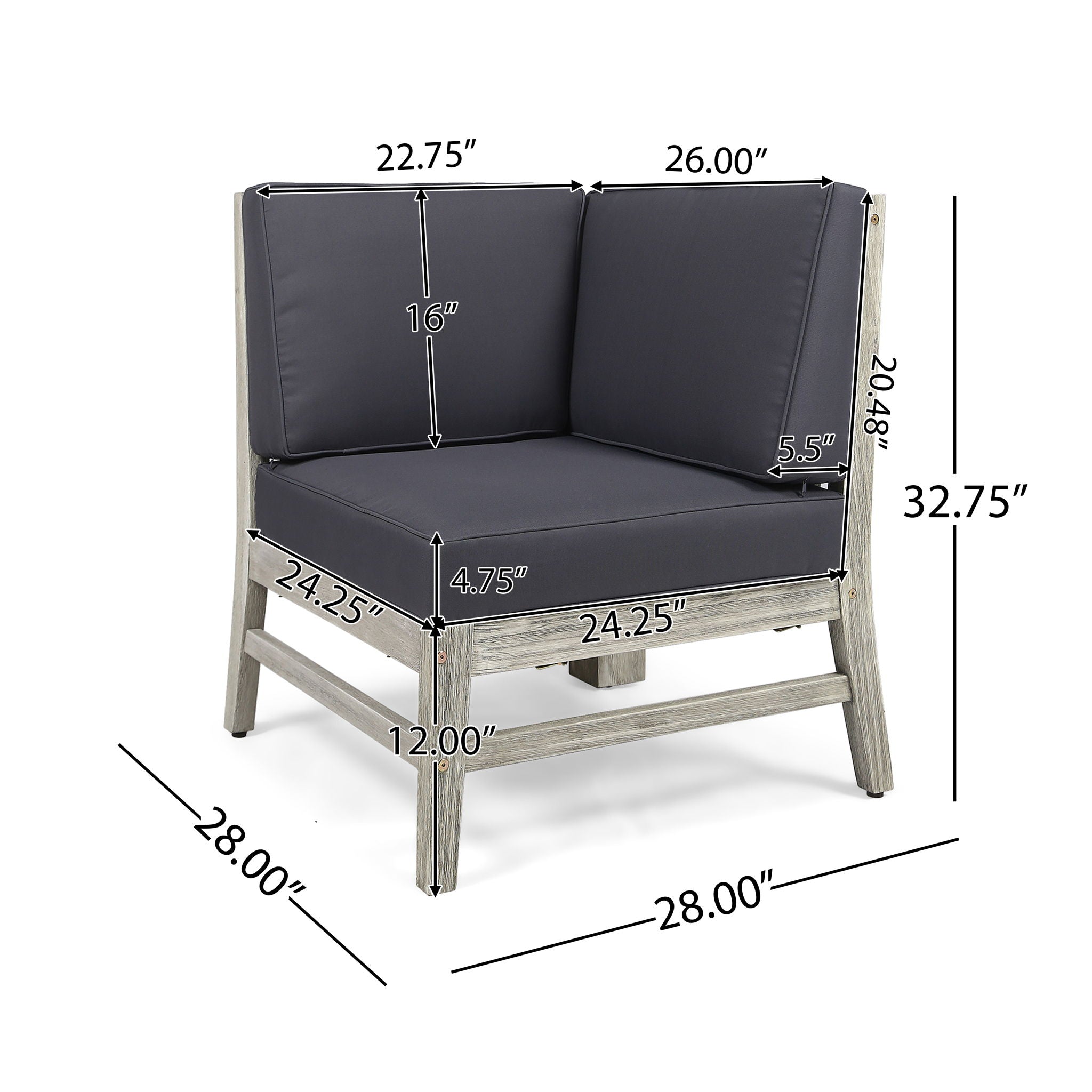 Perla - Corner Chair
