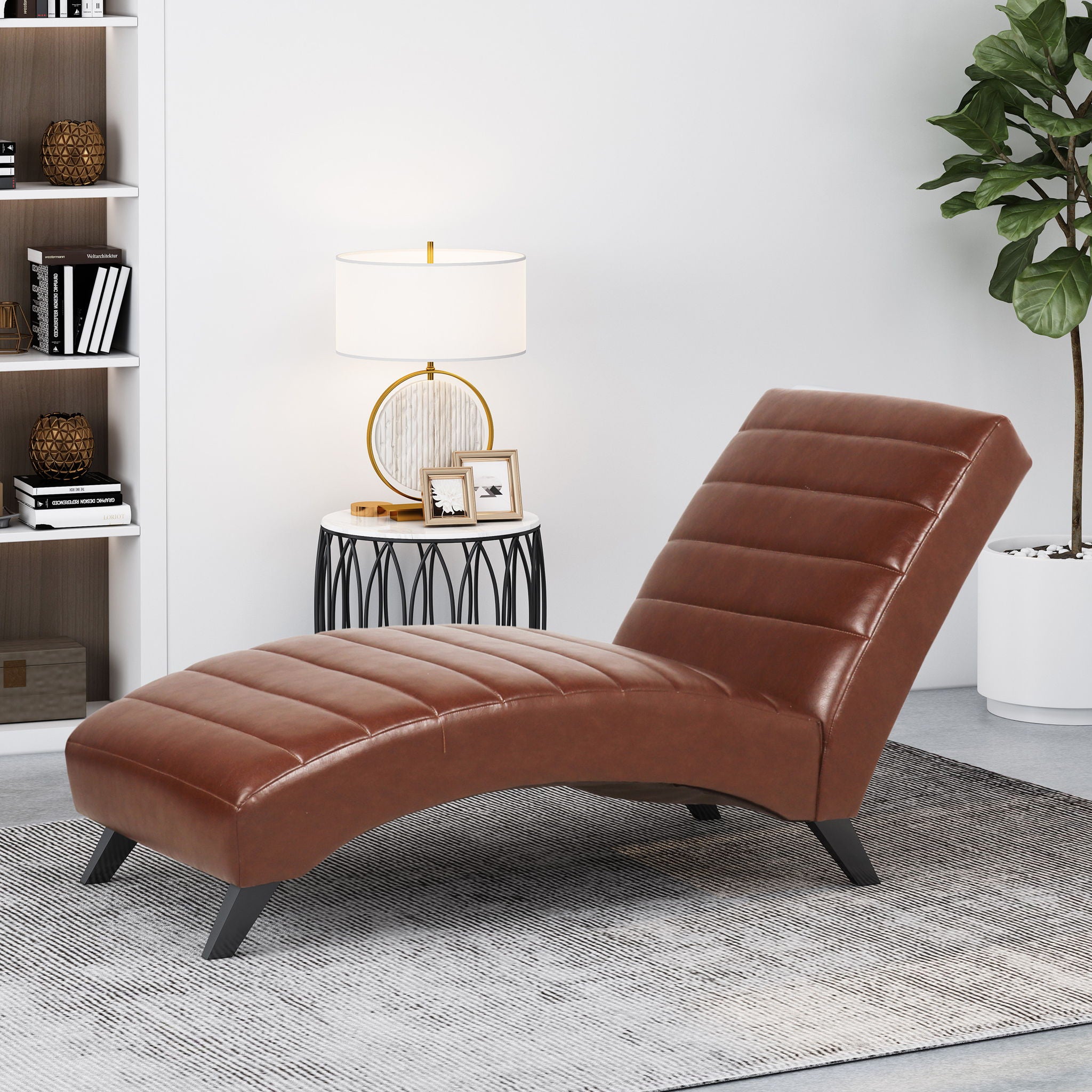 Radiantique - Chaise Lounge With A Curvaceous Structure