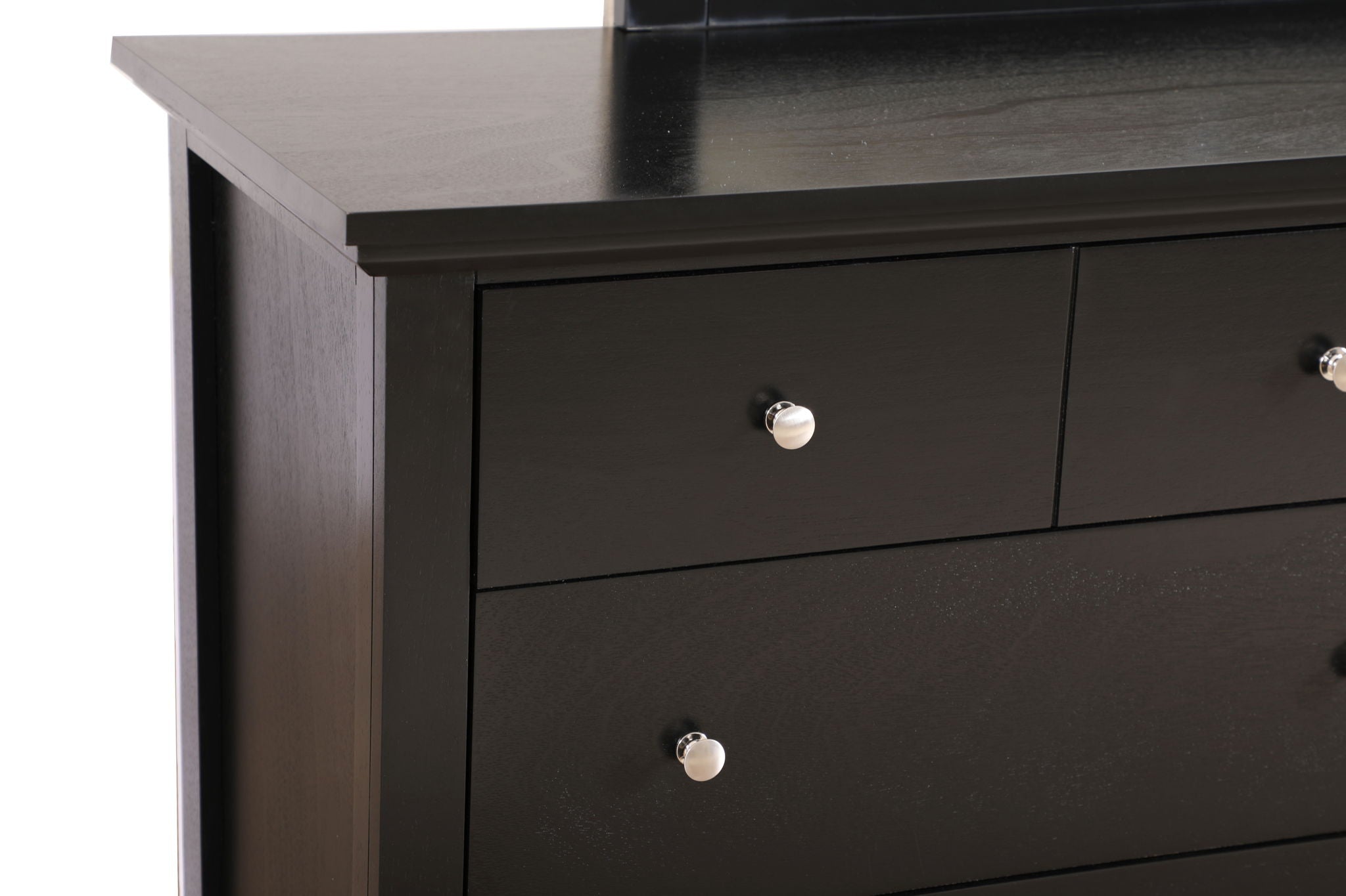 Elegant Casual Dresser - Black
