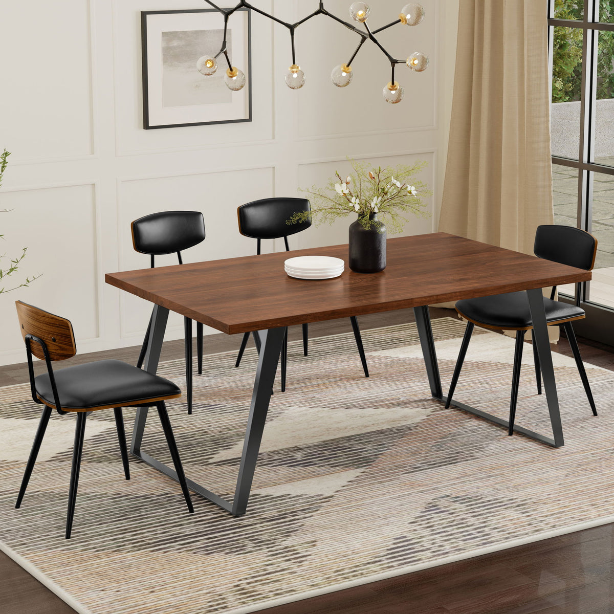 Lowry - Handcrafted Square Dining Table