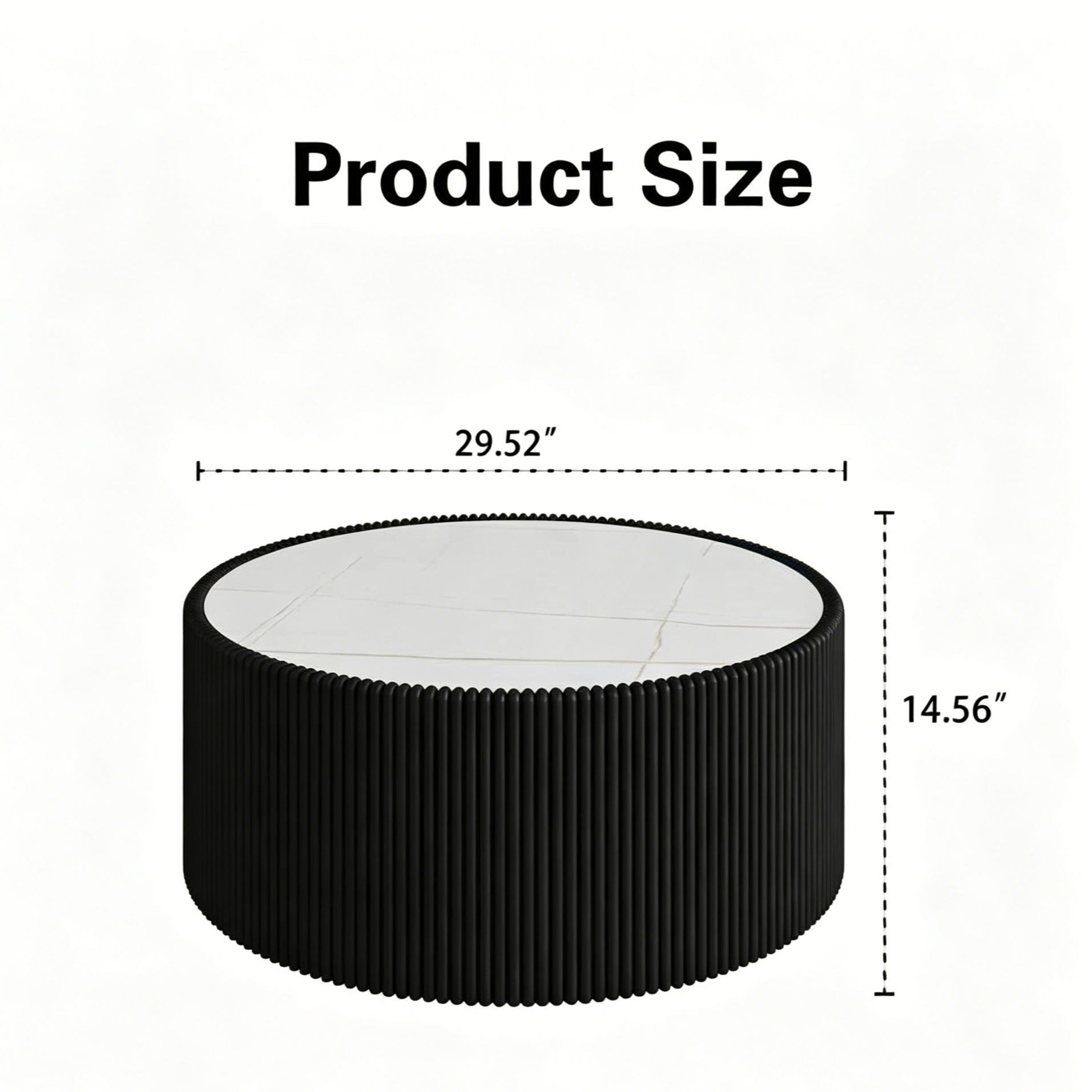 Cylindrical Coffee Table