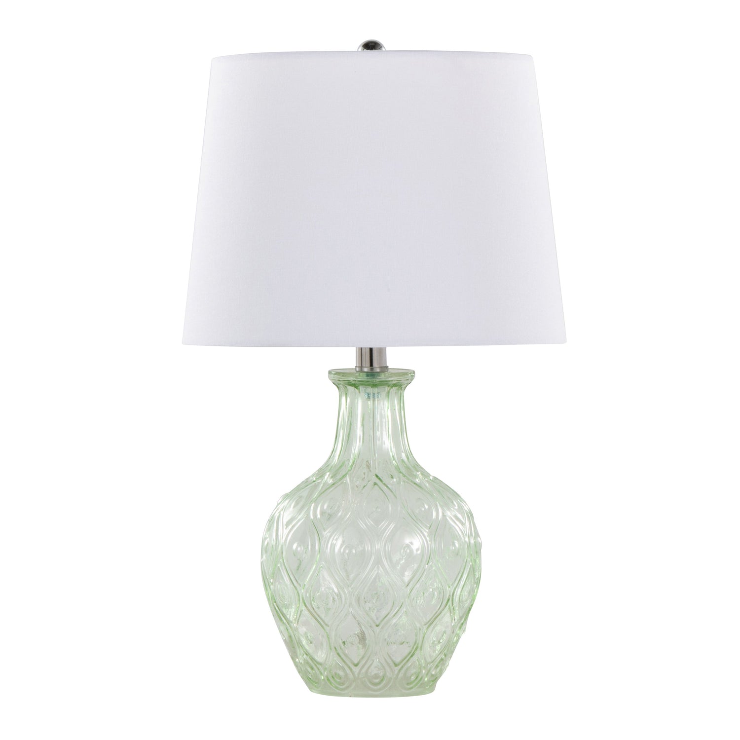 Gloria - Round Contemporary Lamp (Set of 2)