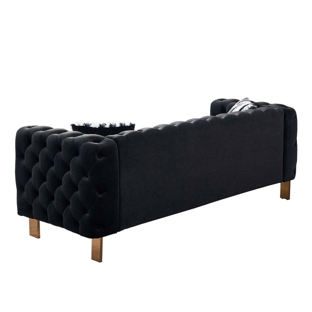 Chesterfield - Modern Tufted Living Room Sofa, 84.25&