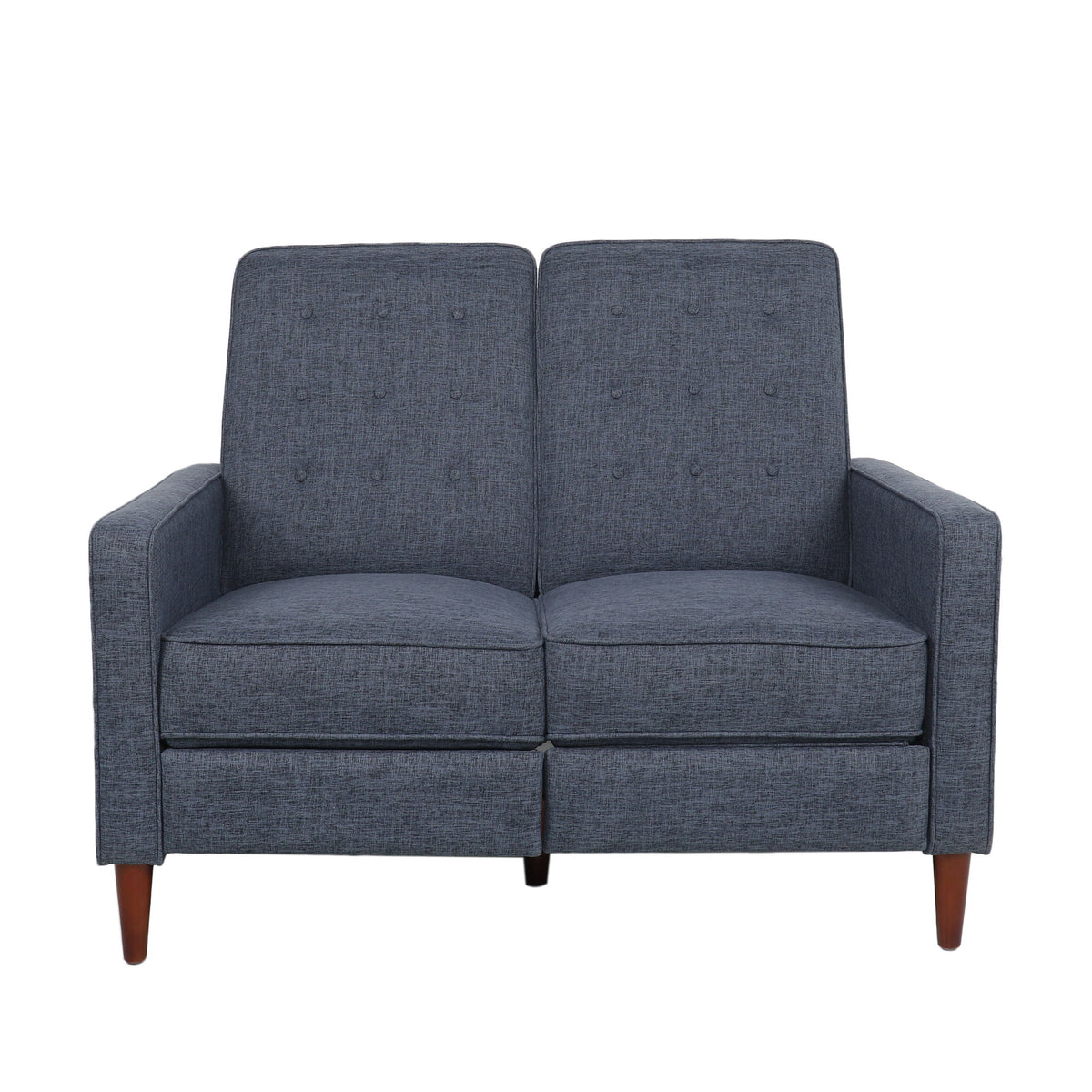 Manville - Contemporary Tufted Loveseat Pushback Recliner