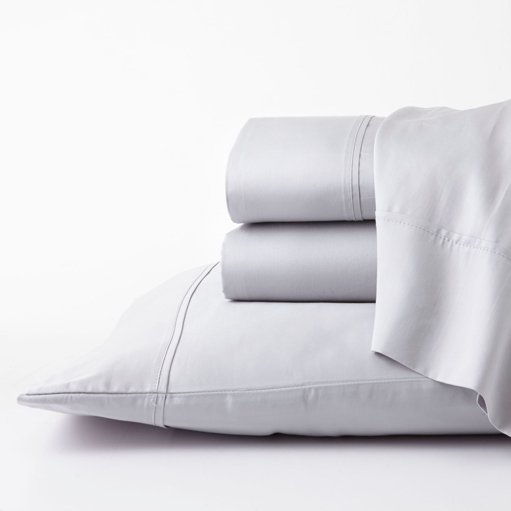 Sheet Set Luxurious Supima, Wrinkle Resistant, Breathable, With 2 Ghostgrip Band