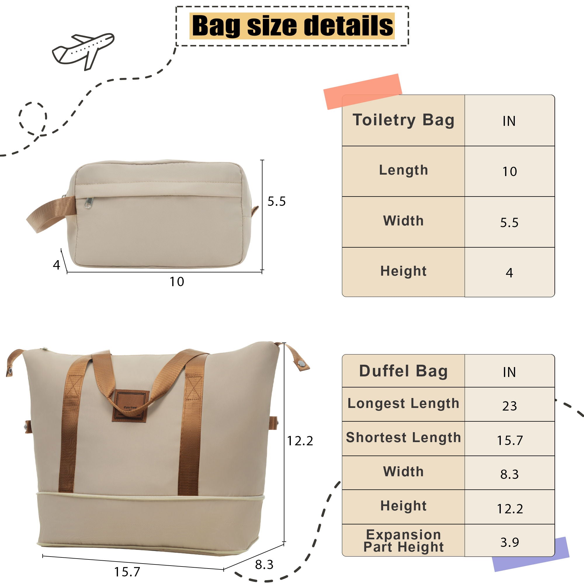 Softside Luggage Expandable Set With Duffel Bag Upright Spinner