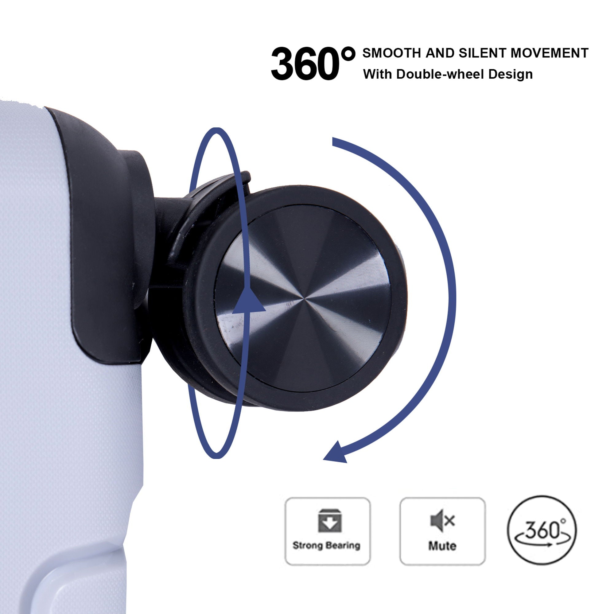 Hardshell Suitcase Spinner Wheels Lightweight Durable Suitcase With Tsa Lock, 3 Piece Set