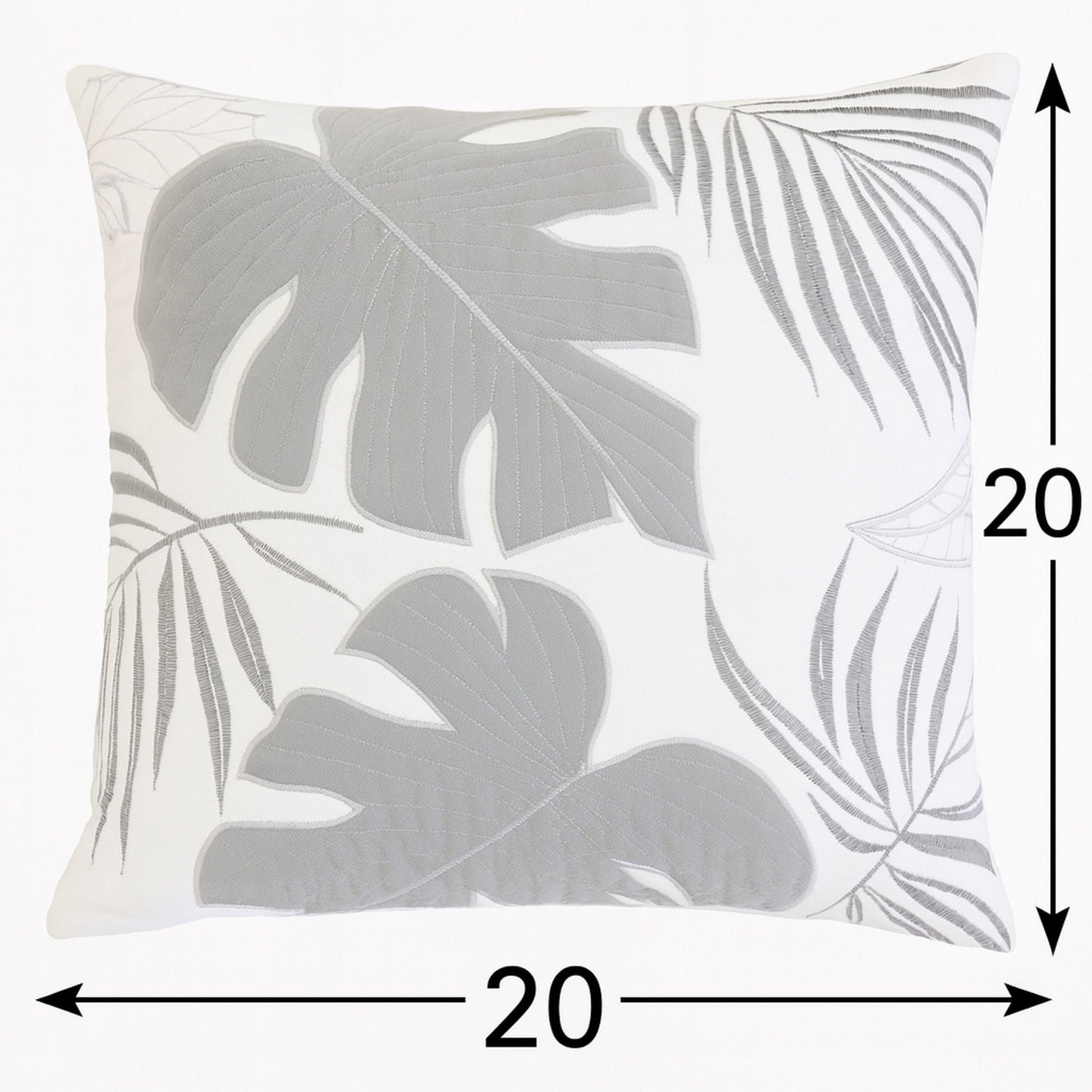 Autumn Vibes Leaf Accent Pillow