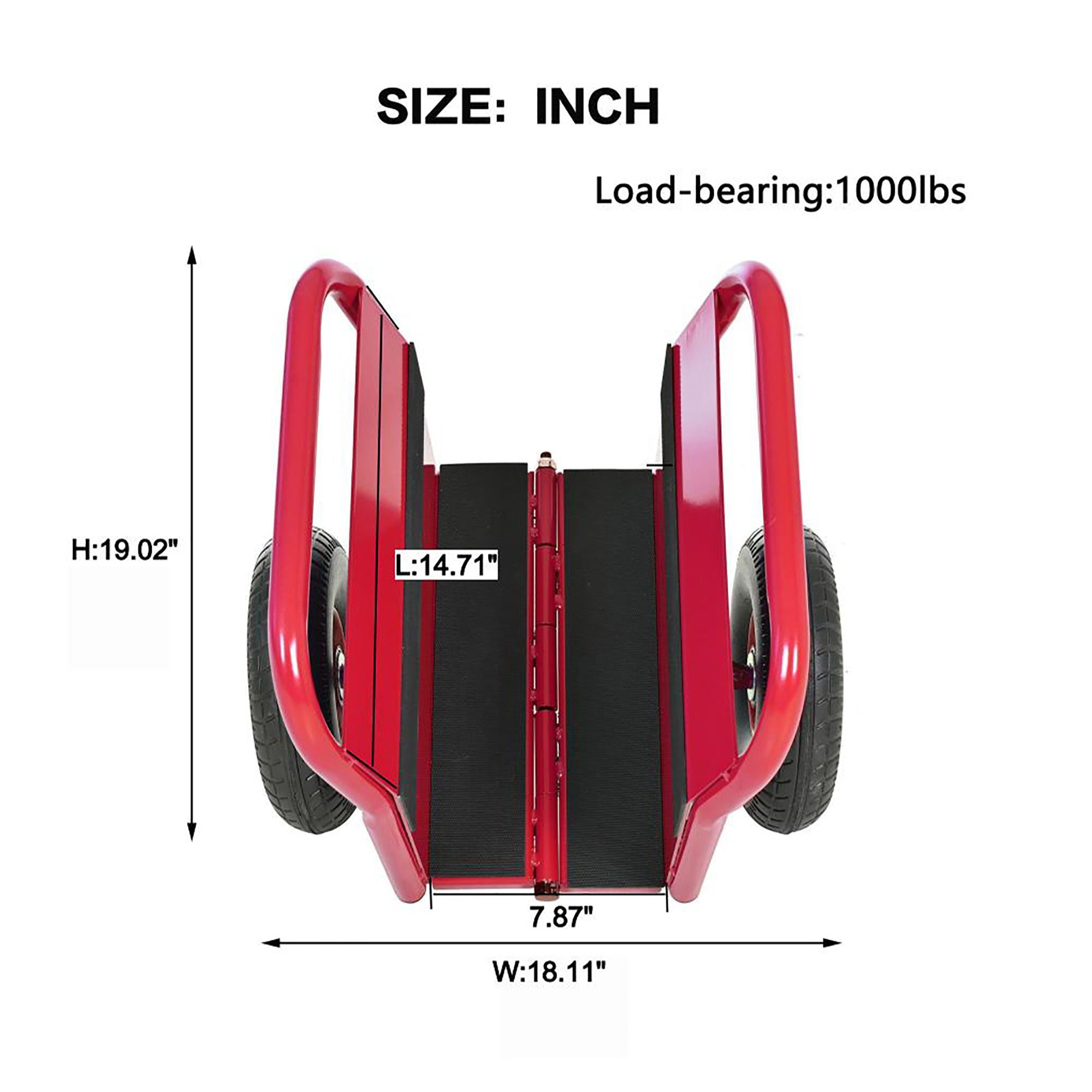 Heavy Duty Panel Dolly With 2 Handles