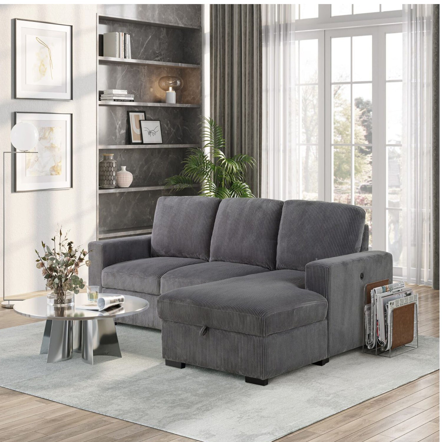 Melody - Sectional Sofa With Cushioning
