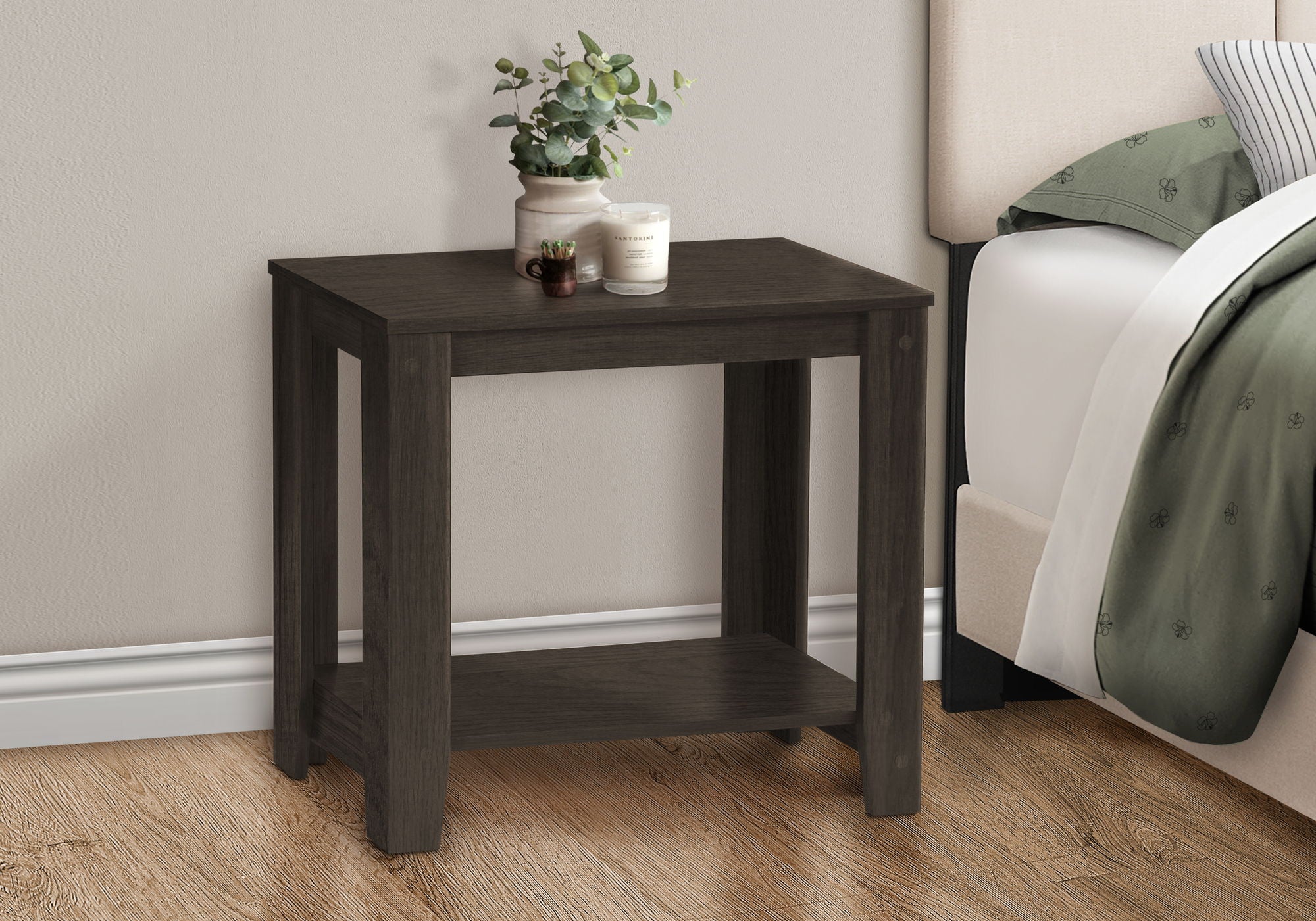 Accent Table, Side Contemporary & Modern - Oak