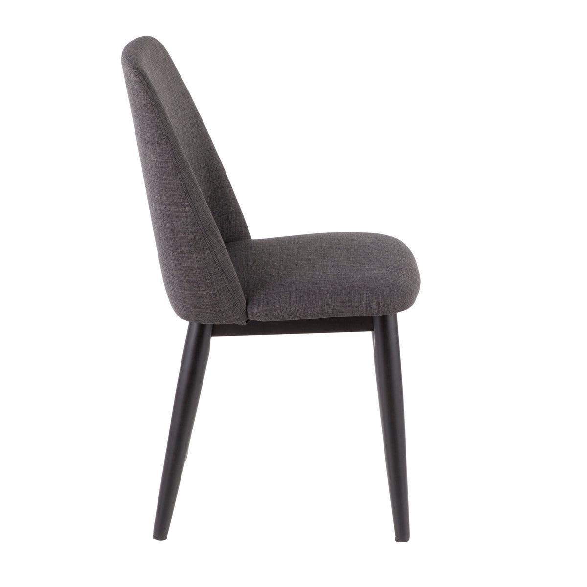 Tintori - Contemporary Dining Chair (Set of 2) - Black