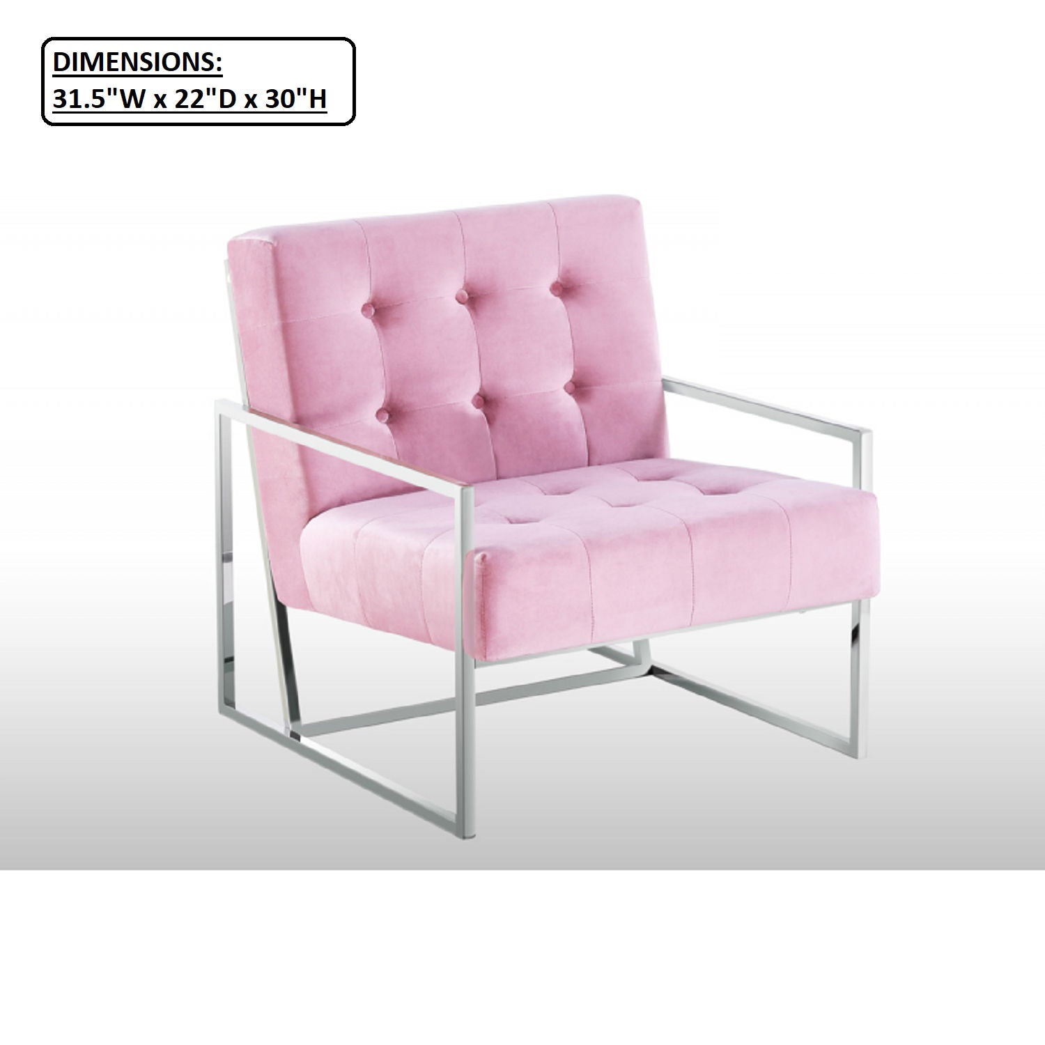 Living Room Accent Chair With Frame