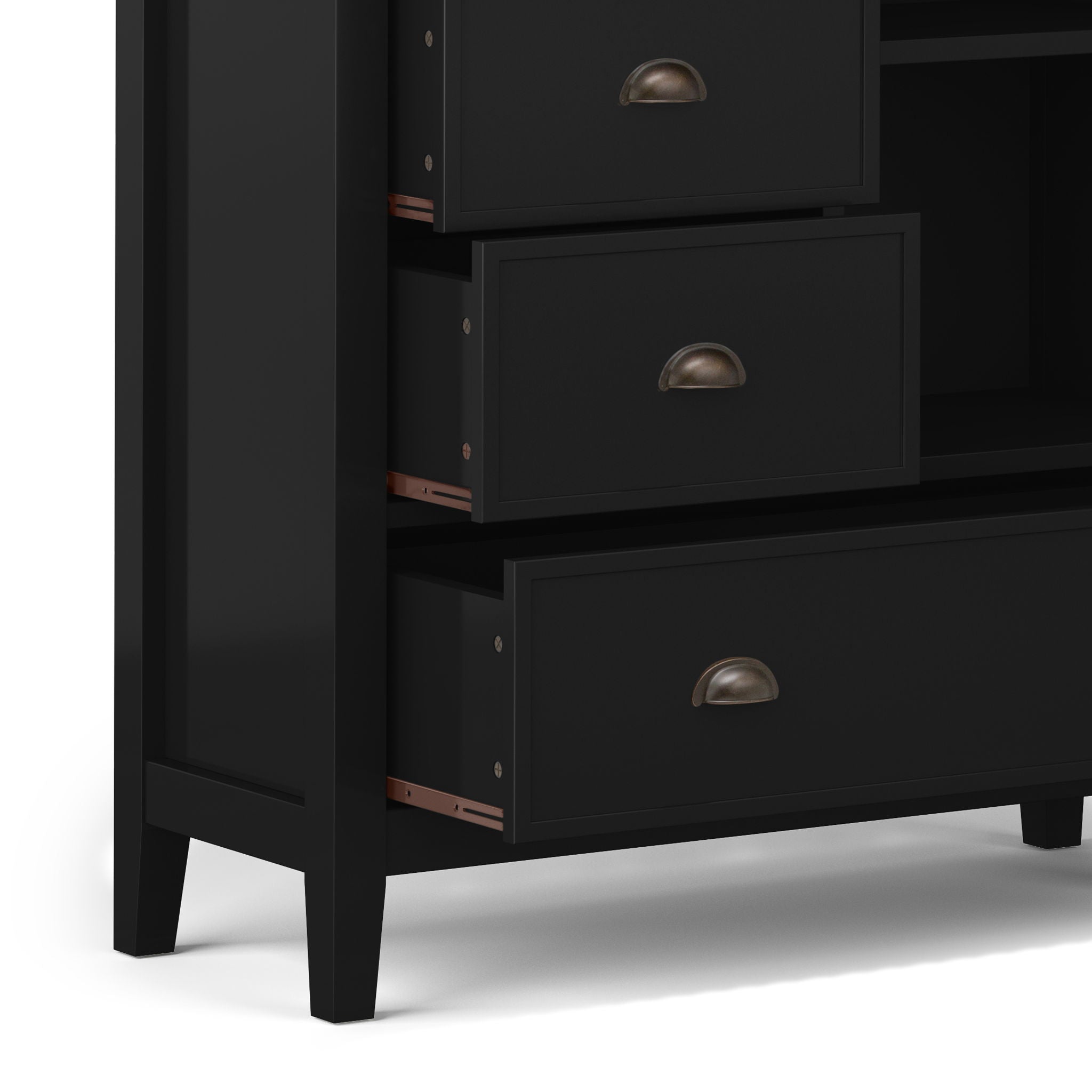 Redmond - Medium Storage Cabinet - Black
