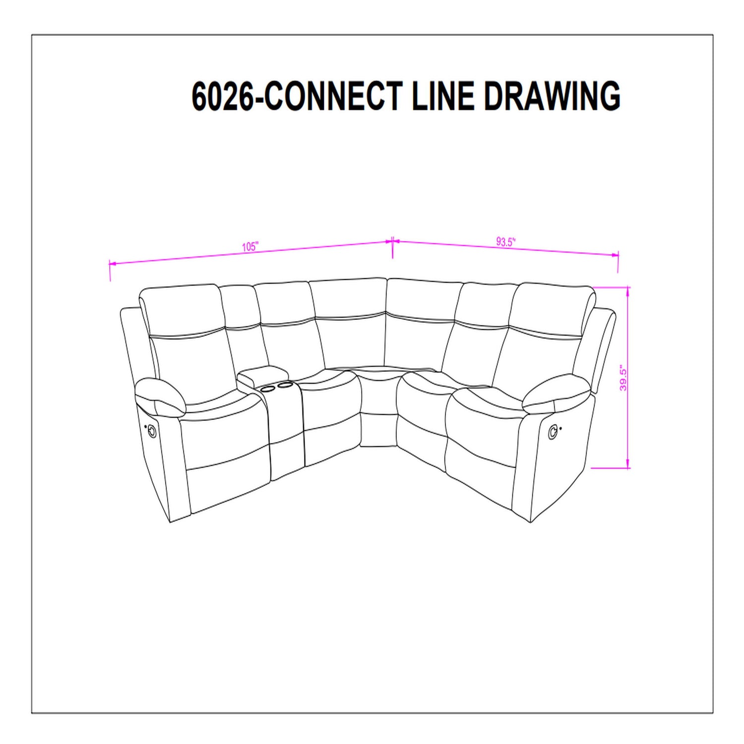 Sectional Sofa With Recline And Storage