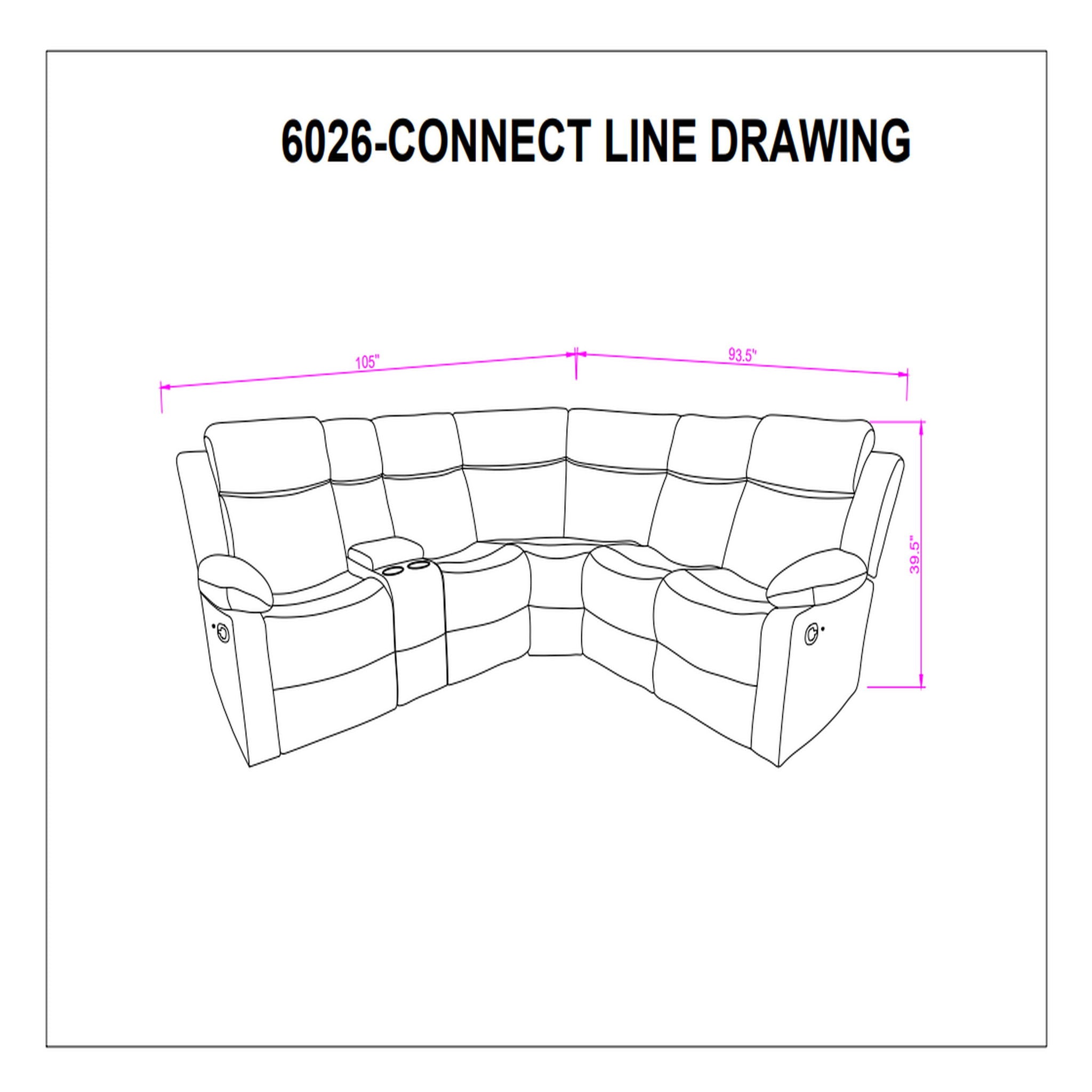 Sectional Sofa With Recline And Storage