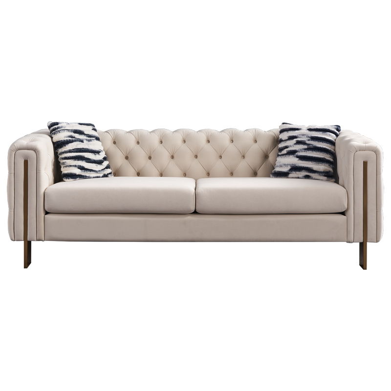 Chesterfield - Modern Tufted Living Room Sofa, 84.25&