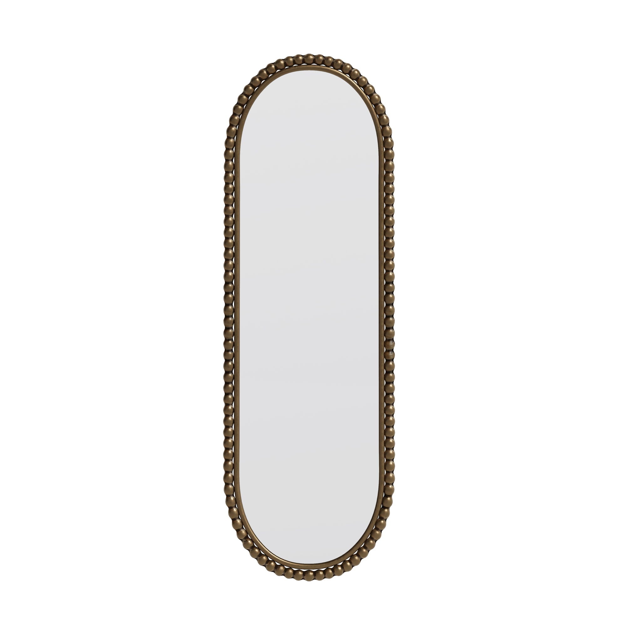 Oval Retro Mirror, Wall Hanging Mirror For Living Room