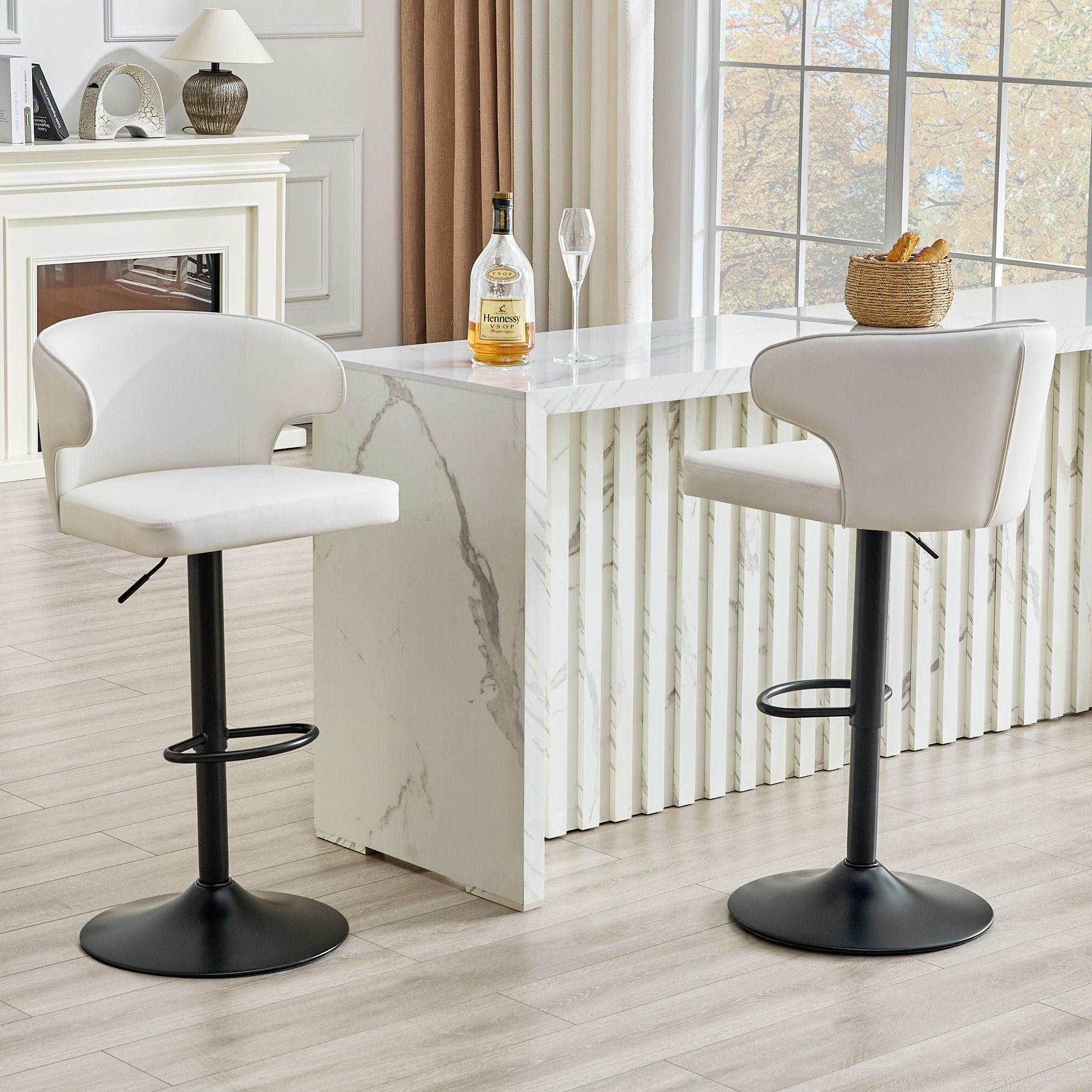 Adjustable Swivel Bar Chair
