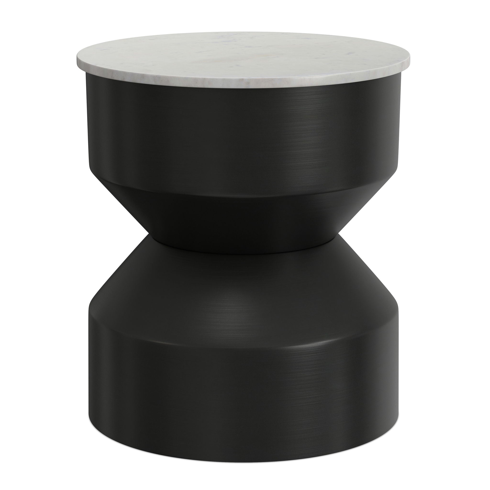 Maxine - Side Table - Black White