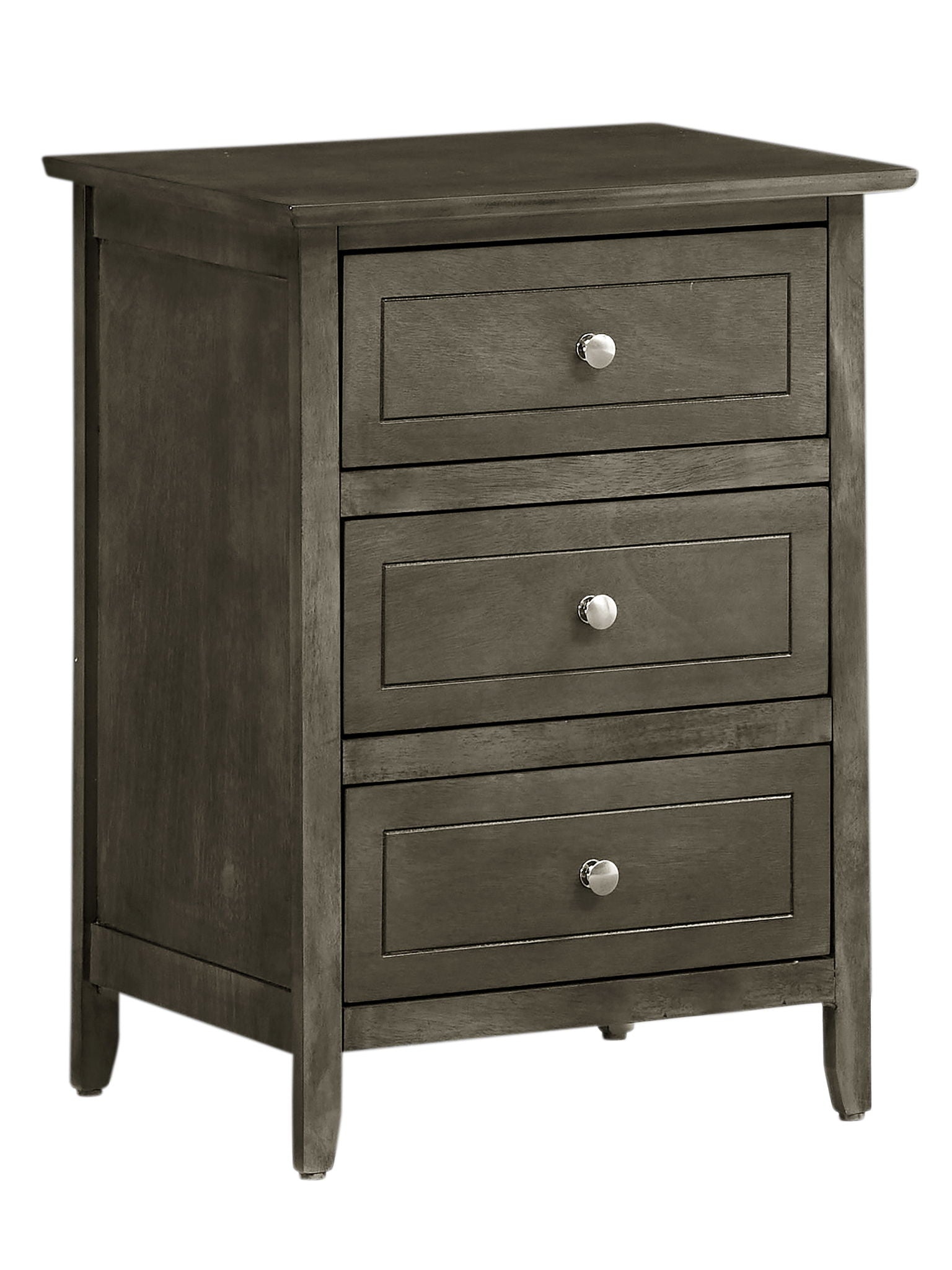 Dove Tailed Drawers 3 Drawer Nightstand