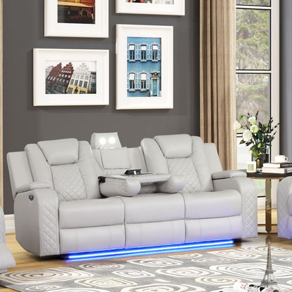 Benz - LED &amp; Power Reclining Sofa